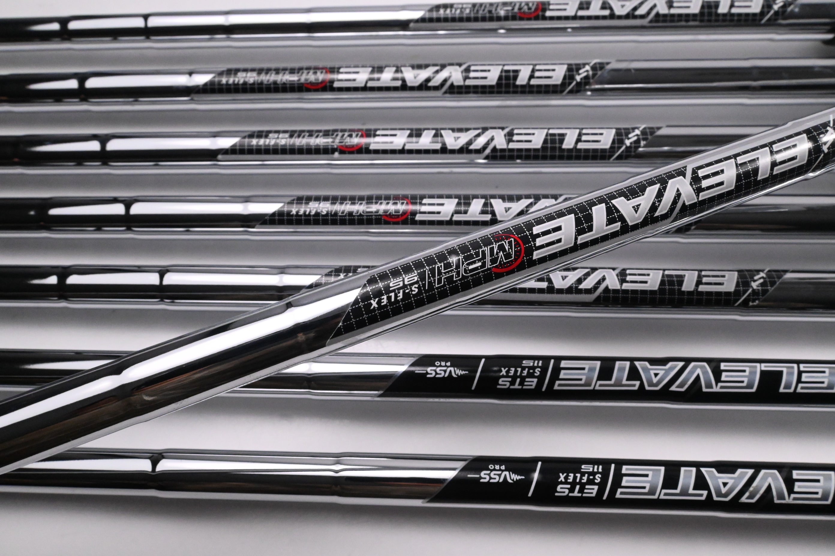 Titleist T200 2019 Irons / 4-PW+48° / Stiff Flex Elevate MPH 95 Shafts