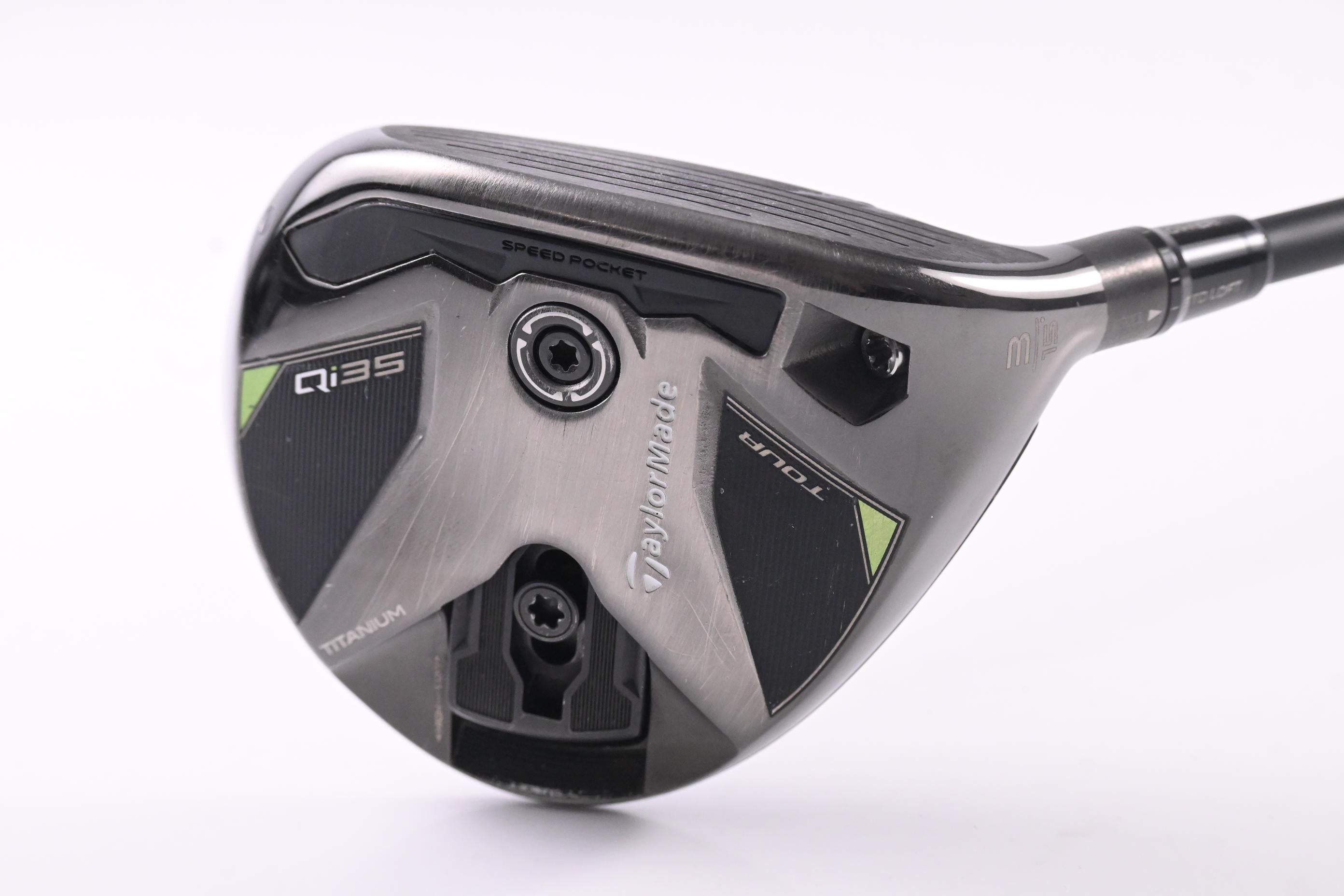 Taylormade Qi35 Tour #3 Wood / 15 Degree / Stiff Flex Kai`li Blue 75 Shaft