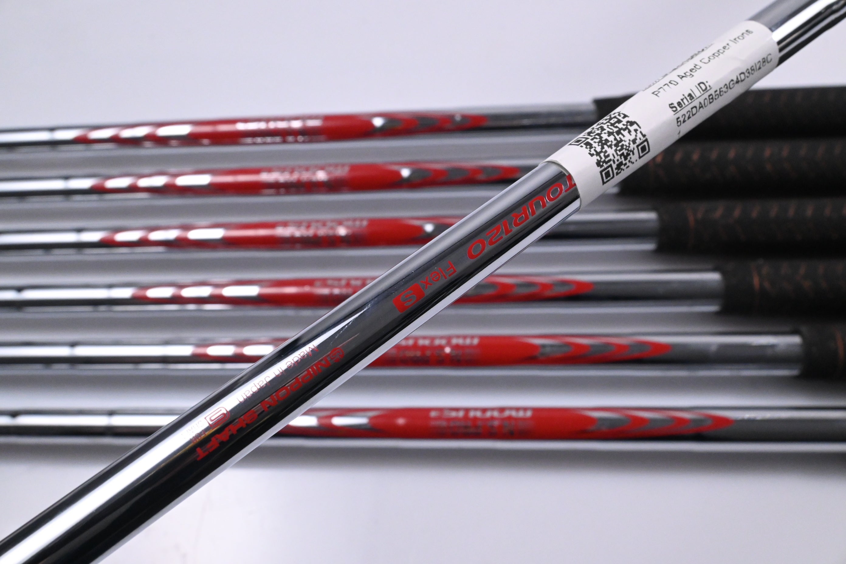 Taylormade P770 Aged Copper Irons / 4-PW / Stiff Flex N.S.PRO Modus 3 Tour 120