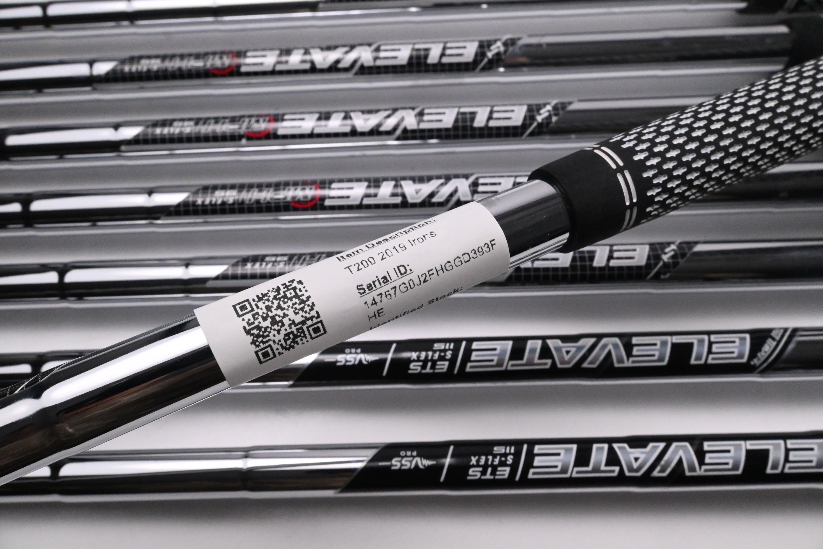 Titleist T200 2019 Irons / 4-PW+48° / Stiff Flex Elevate MPH 95 Shafts