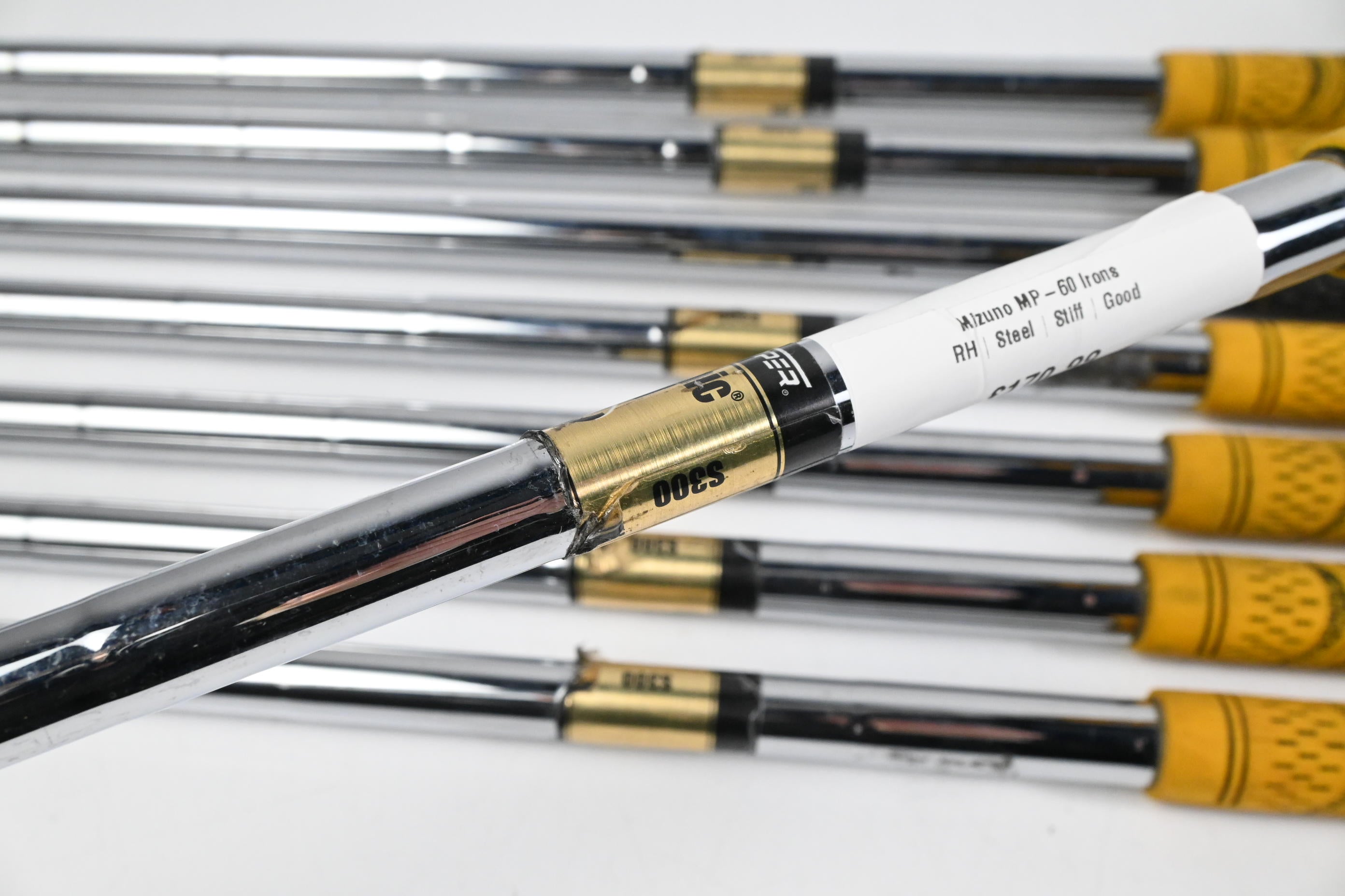 Mizuno MP-60 Irons / 3-PW / Stiff Flex Dynamic Gold SL S300 Shafts
