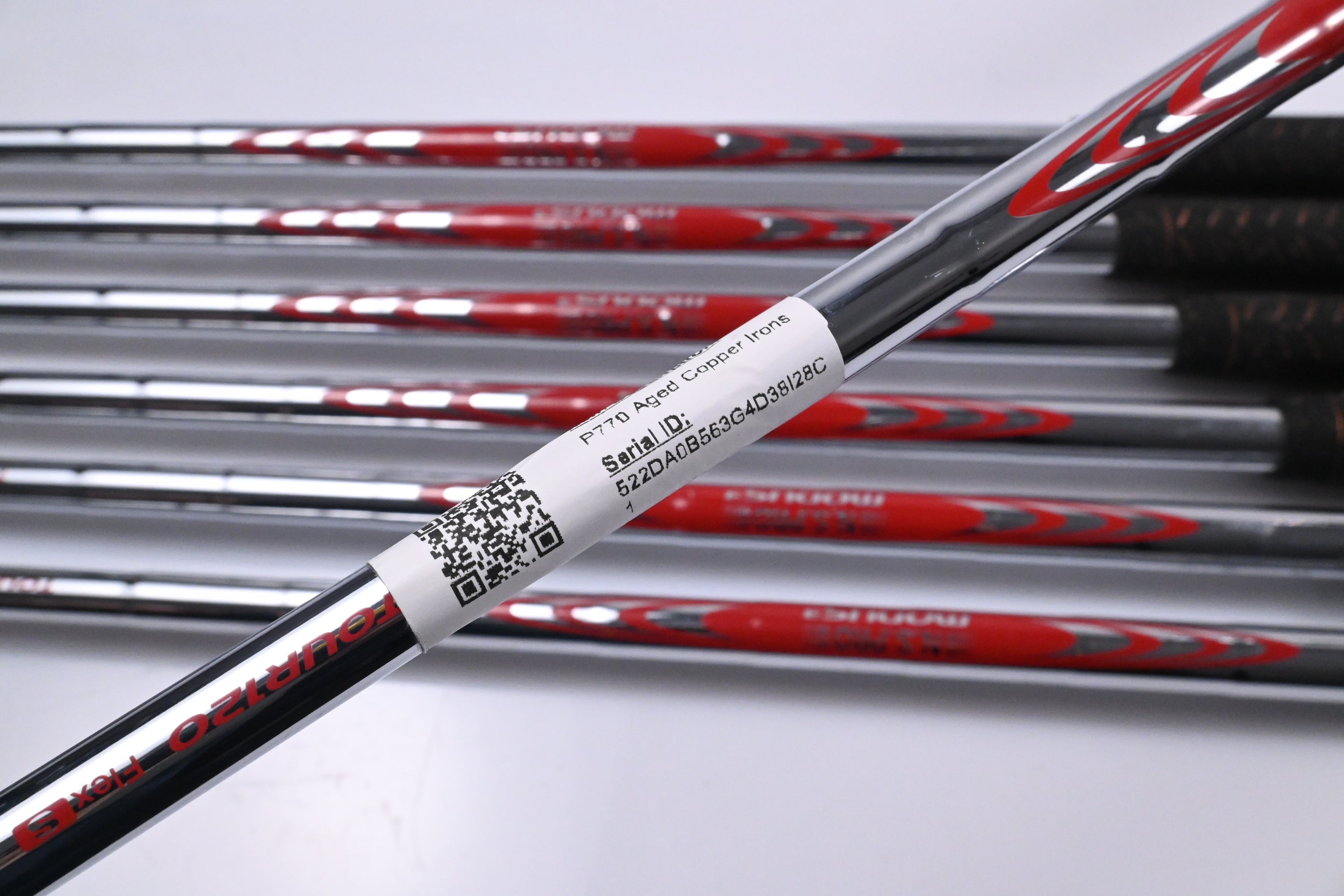 Taylormade P770 Aged Copper Irons / 4-PW / Stiff Flex N.S.PRO Modus 3 Tour 120