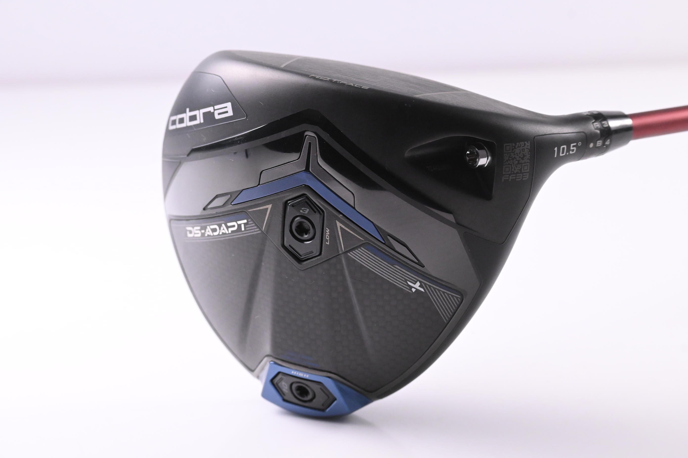 Cobra DS-Adapt X Driver / 10.5 Degree / X-Flex Ventus VeloCore+ Red 6 Shaft