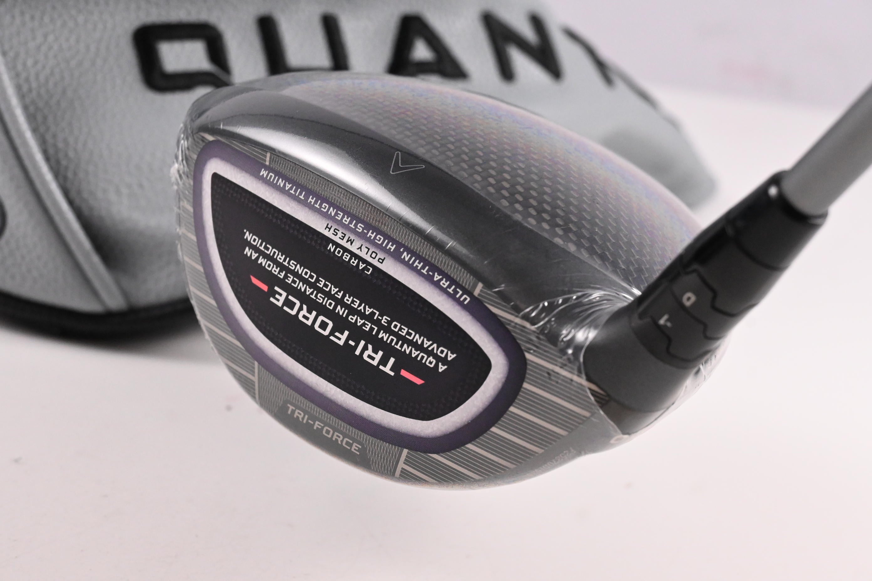 Callaway Quantum Max Driver / 9 Degree / Stiff Flex Denali Frost Silver 60 Shaft