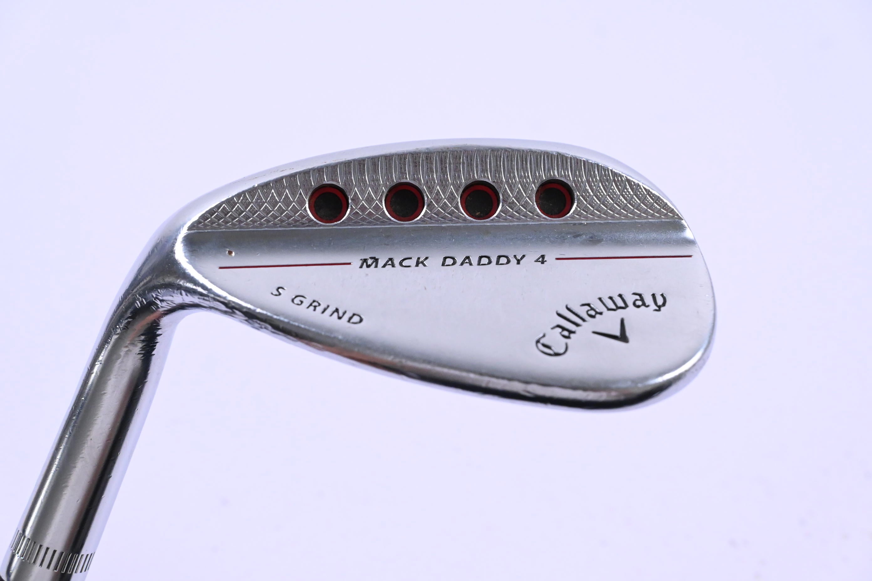 Left Hand Callaway Mack Daddy 4 Sand Wedge / 54 Degree / Stiff Flex Dynamic Gold
