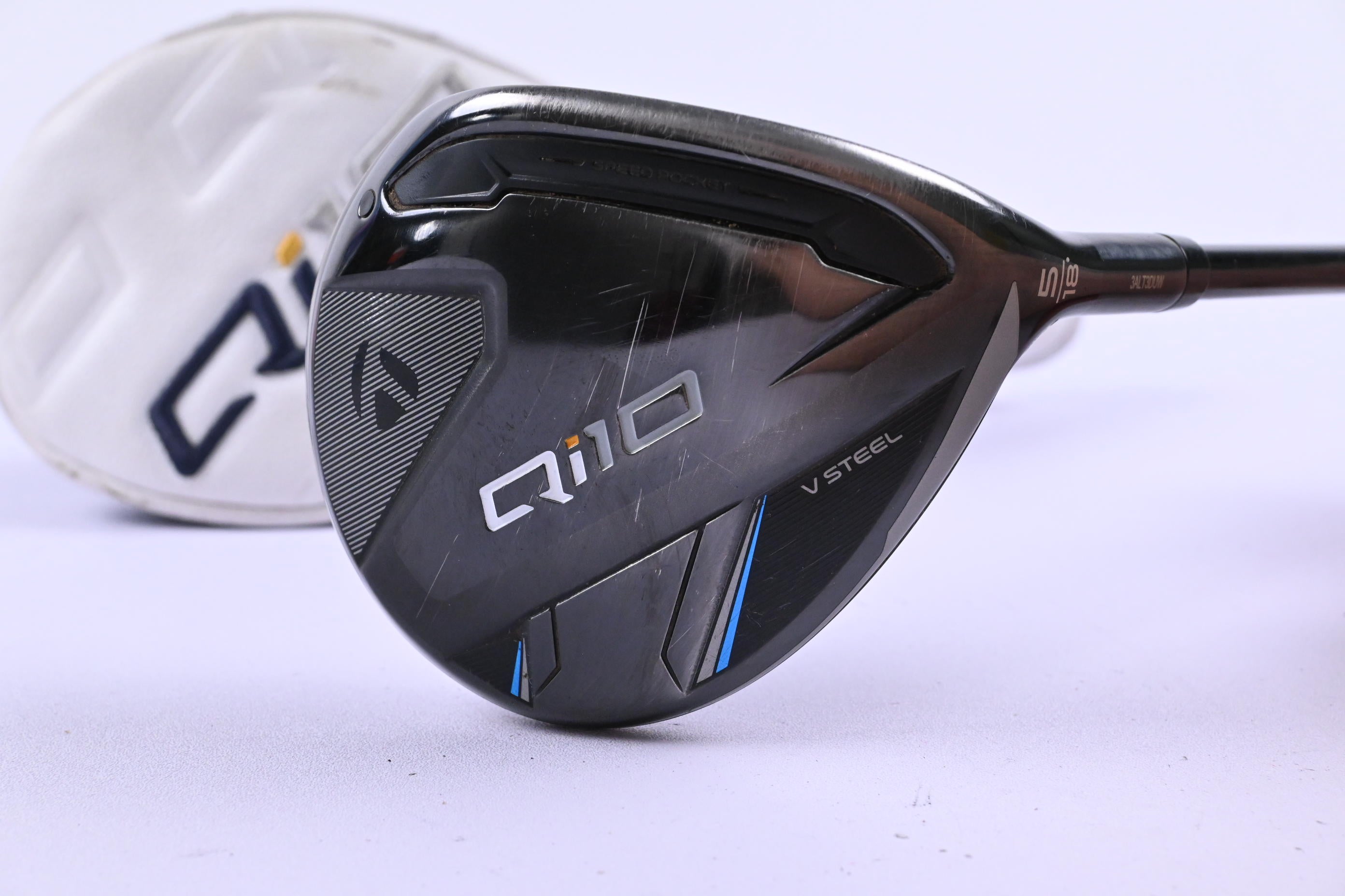 Taylormade Qi10 #5 Wood / 18 Degree / Regular Flex Fujikura Ventus TR FW Blue 6