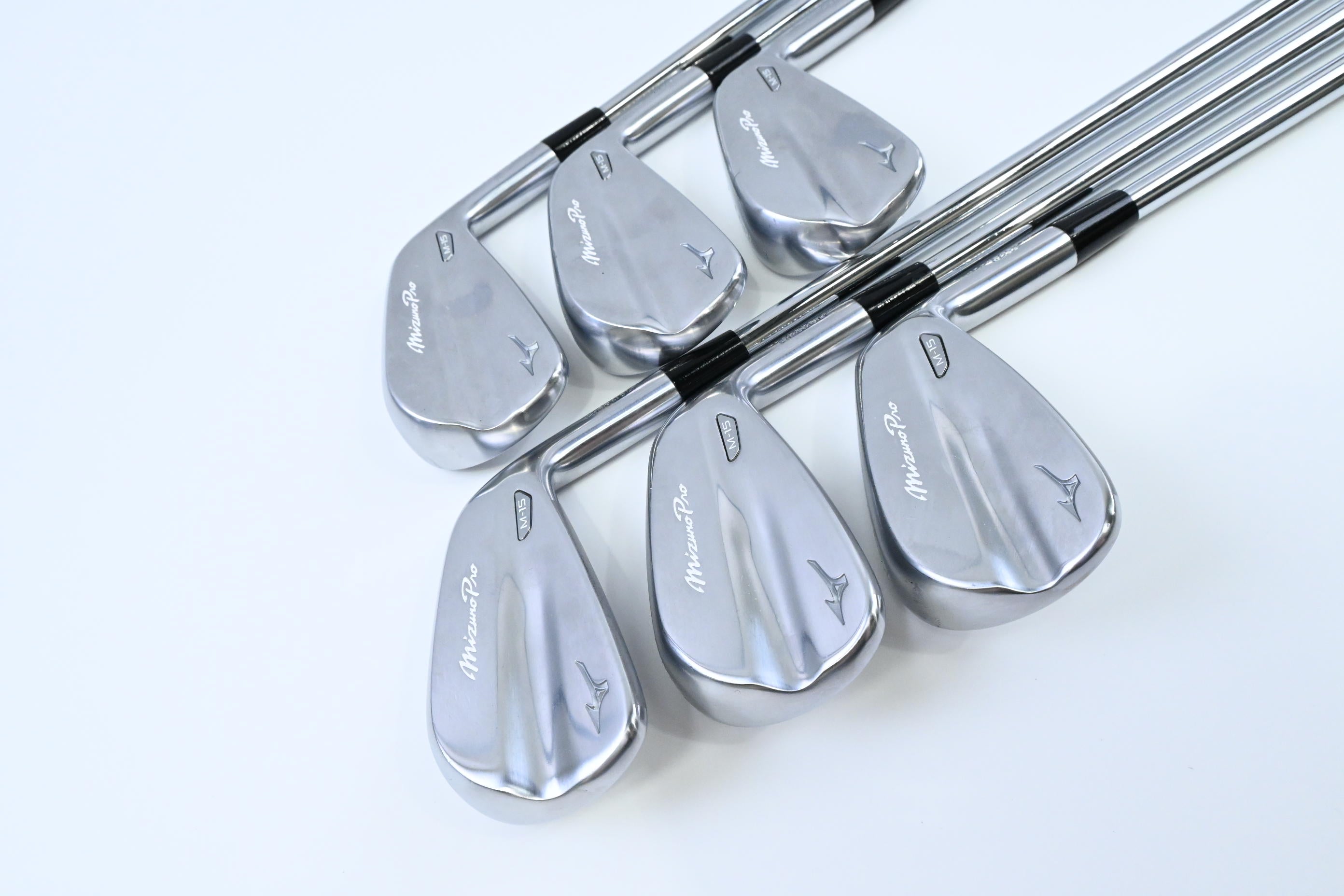 Mizuno M-15 Irons / 4-9 / X-Flex KBS $-Taper 130 Shafts