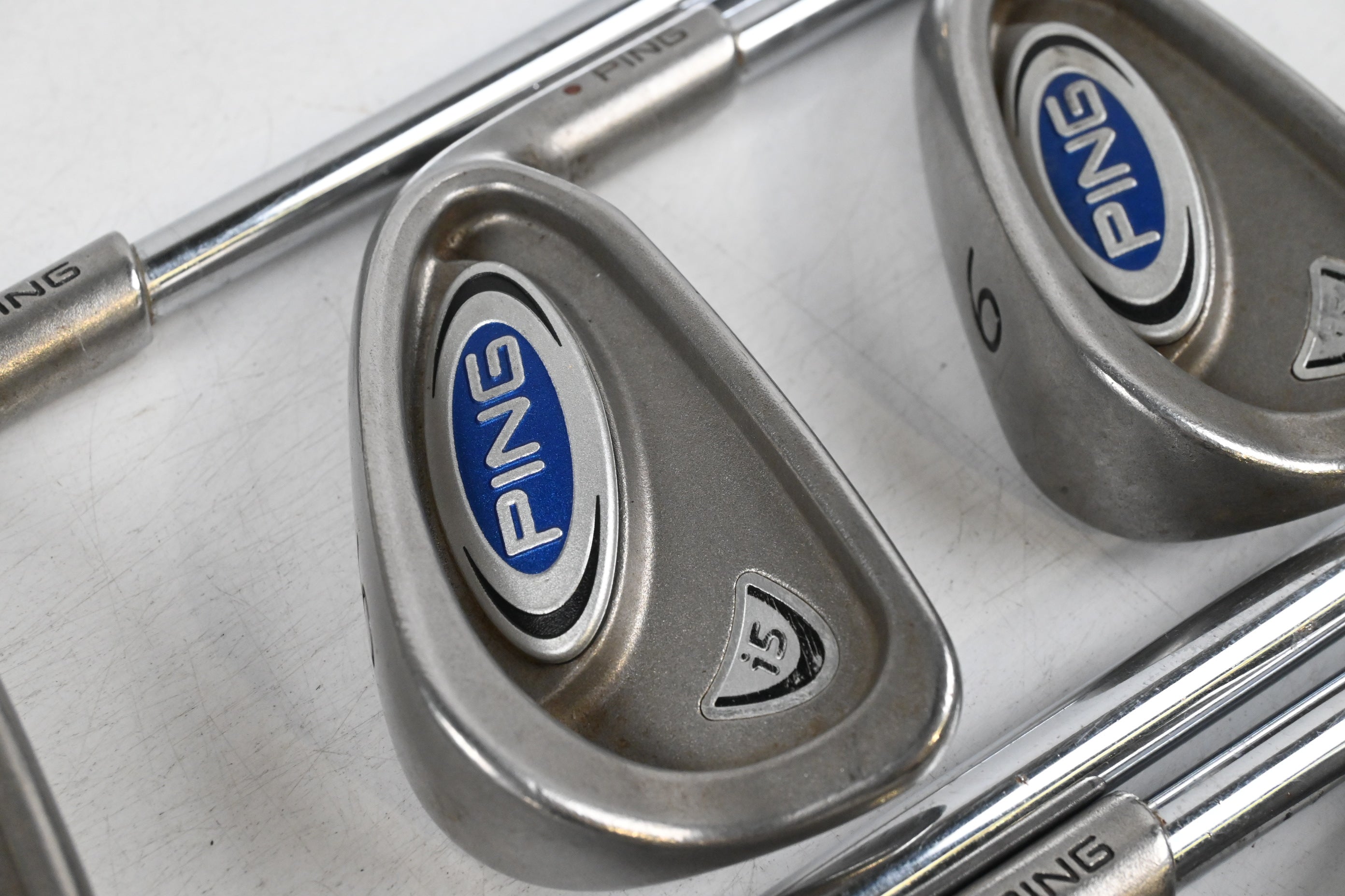 Ping i5 Irons / 4-9i / Orange Dot / Regular Flex Ping True Temper Shafts