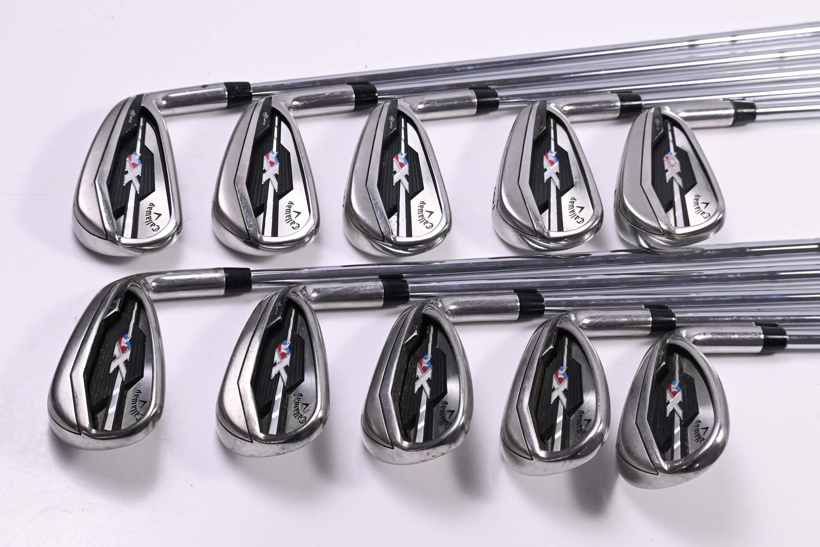Callaway XR Irons / 3-PW+GW+SW / Regular Flex SpeedStep 80 Shafts