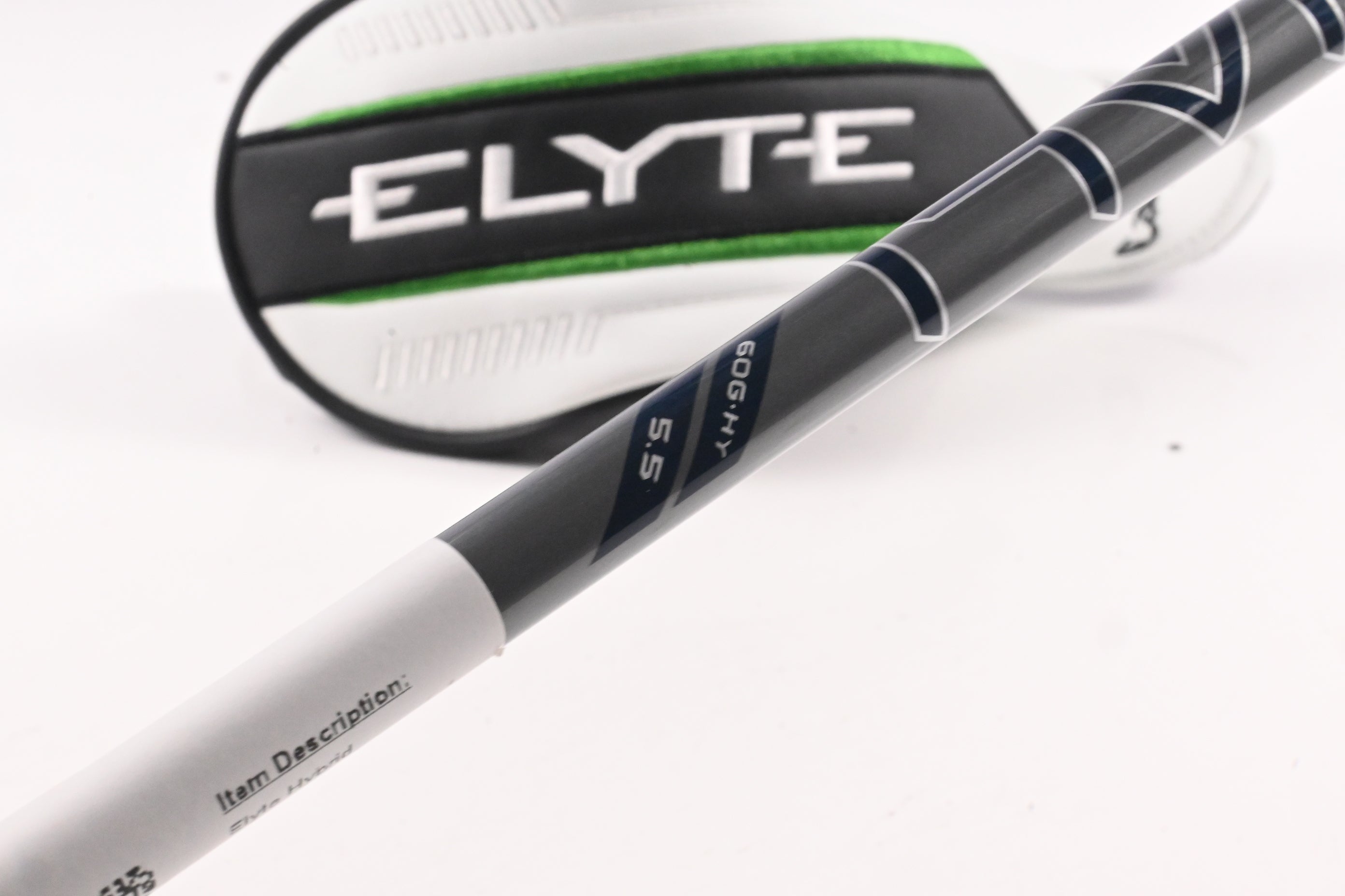 Callaway Elyte #4 Hybrid / 22 Degree / Regular Flex Denali Charcoal 60 Shaft