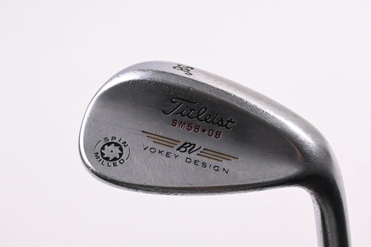 Titleist Vokey Spin Milled 2007 Lob Wedge / 58 Degree / Wedge Flex Shaft