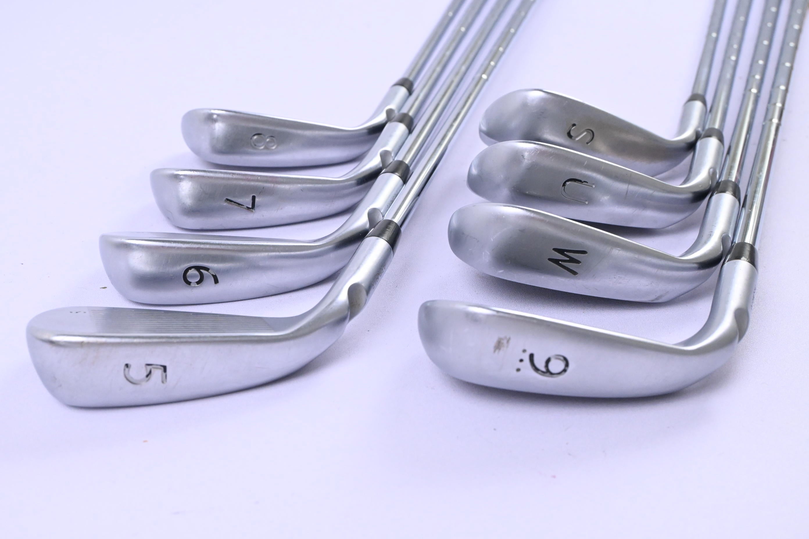 Ping G400 Irons / 5-PW+GW+SW / Regular Flex CFS Distance Shafts