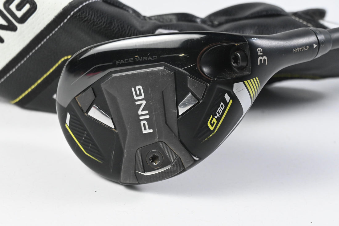 Ping G430 #3 Hybrid / 19 Degree / Stiff Flex Ping Alta CB Black 70 Shaft