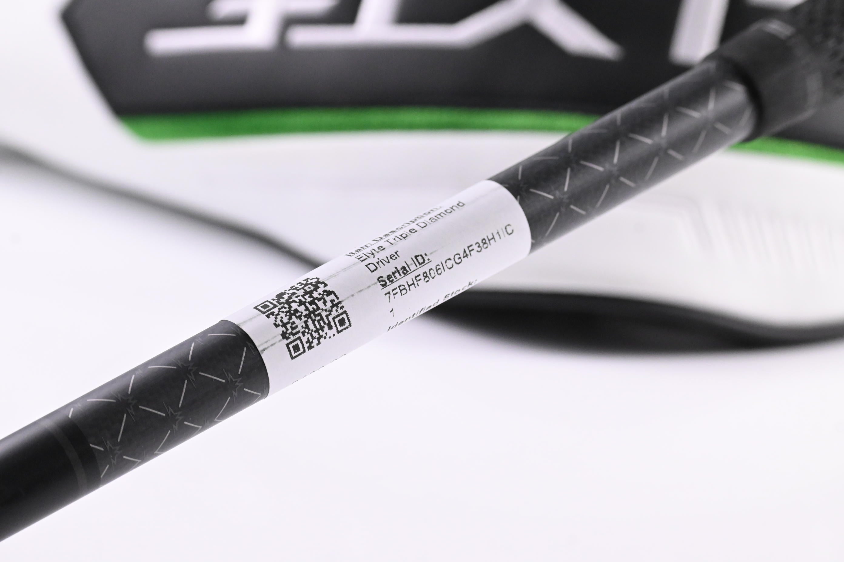 Callaway Elyte Triple Diamond Driver / 10.5 Degree / Stiff Flex Tensei 1K Black