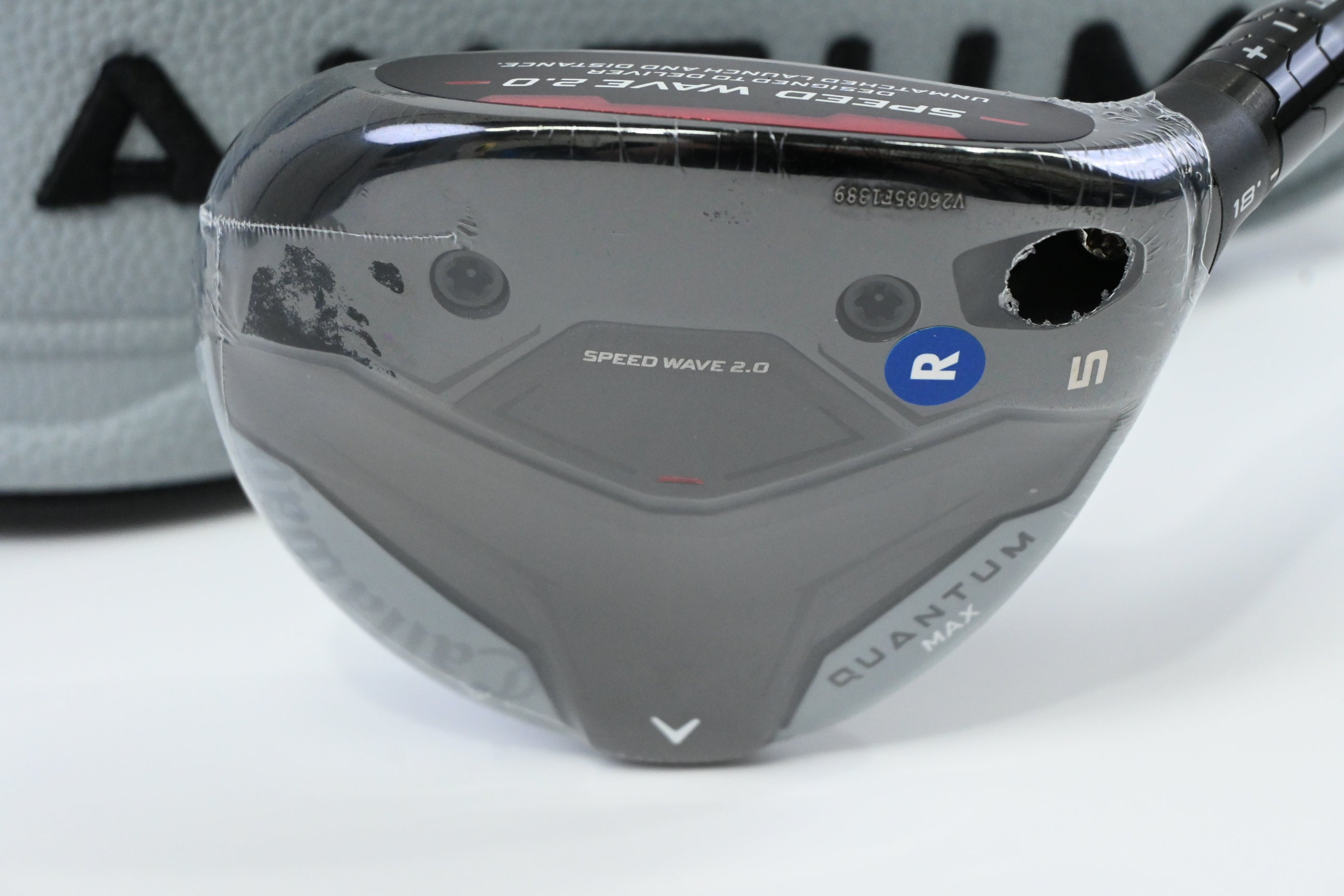 Callaway Quantum Max #5 Wood / 18 Degree / Regular Flex Denali Frost Silver 60