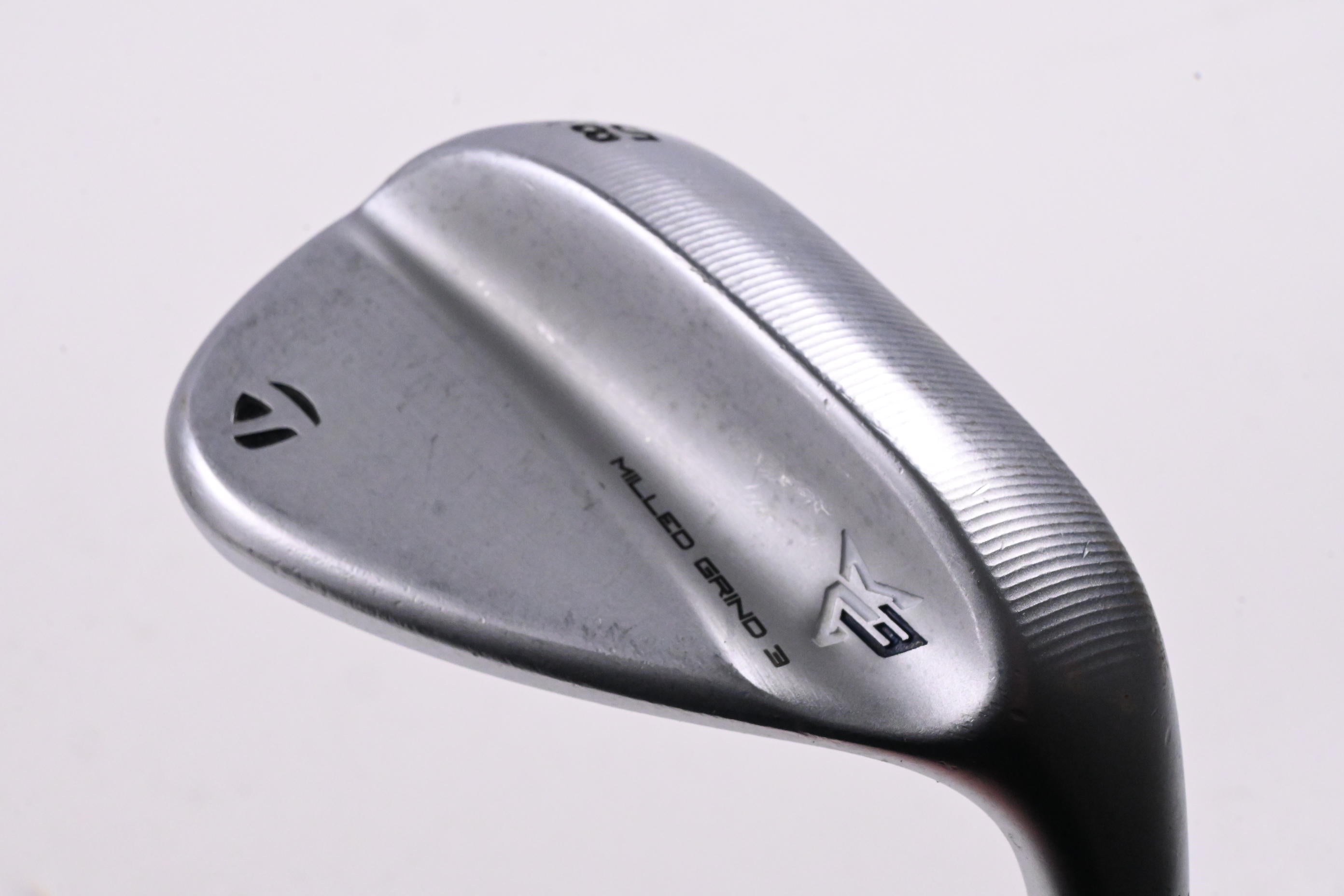 Taylormade Milled Grind 3 Chrome Lob Wedge / 58 Degree / Stiff Flex Dy Gold S200