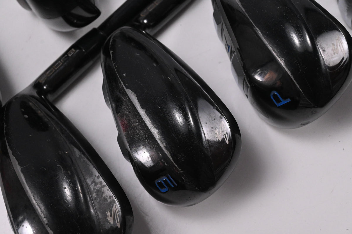Cobra T-Rail Hybrid Combo Irons / 4-5H+6-PW+SW / Regular Flex Ultralite 50
