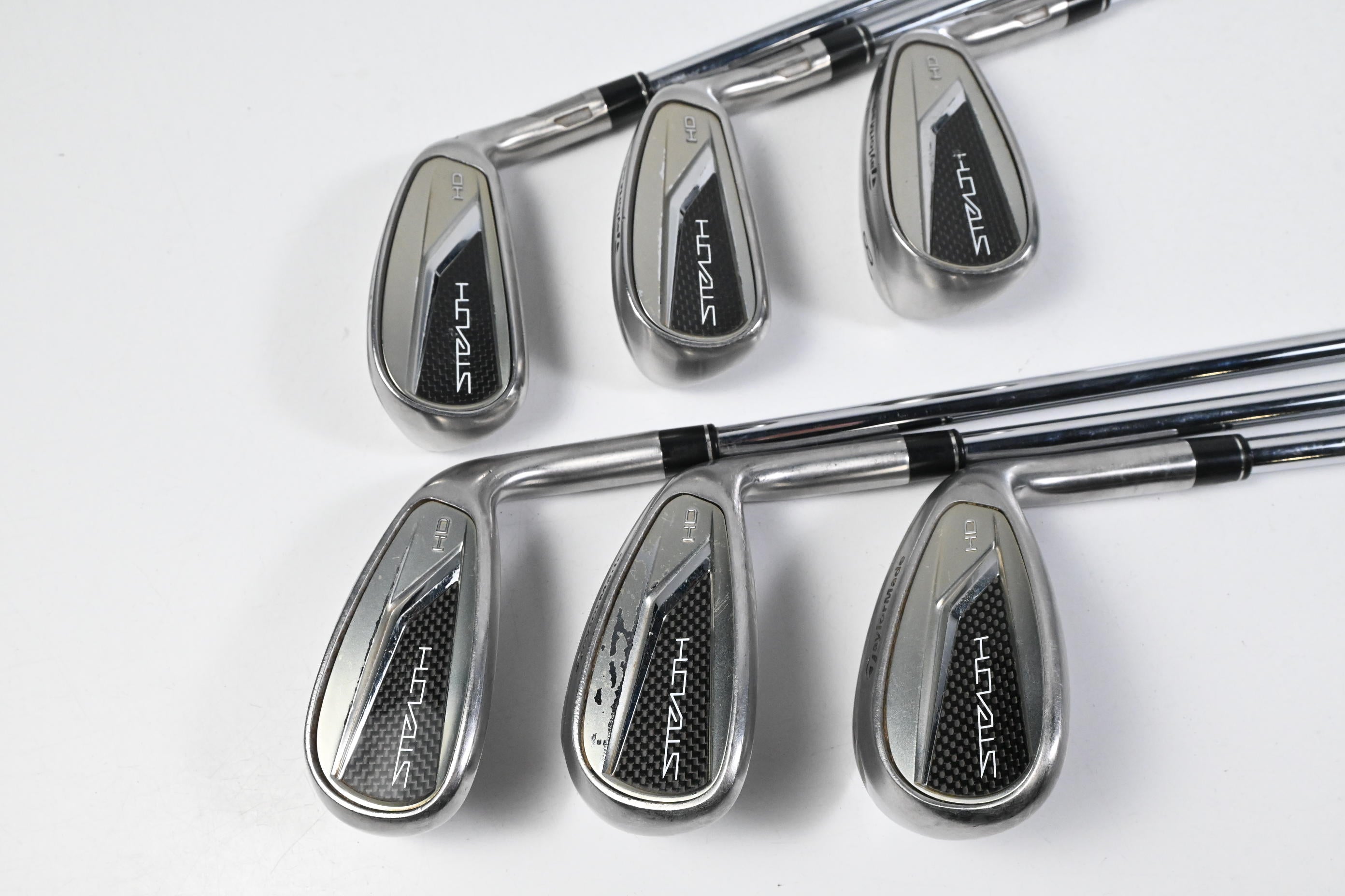 Taylormade Stealth HD Irons / 6-PW+SW / Regular Flex KBS MAX MT 85 Shafts