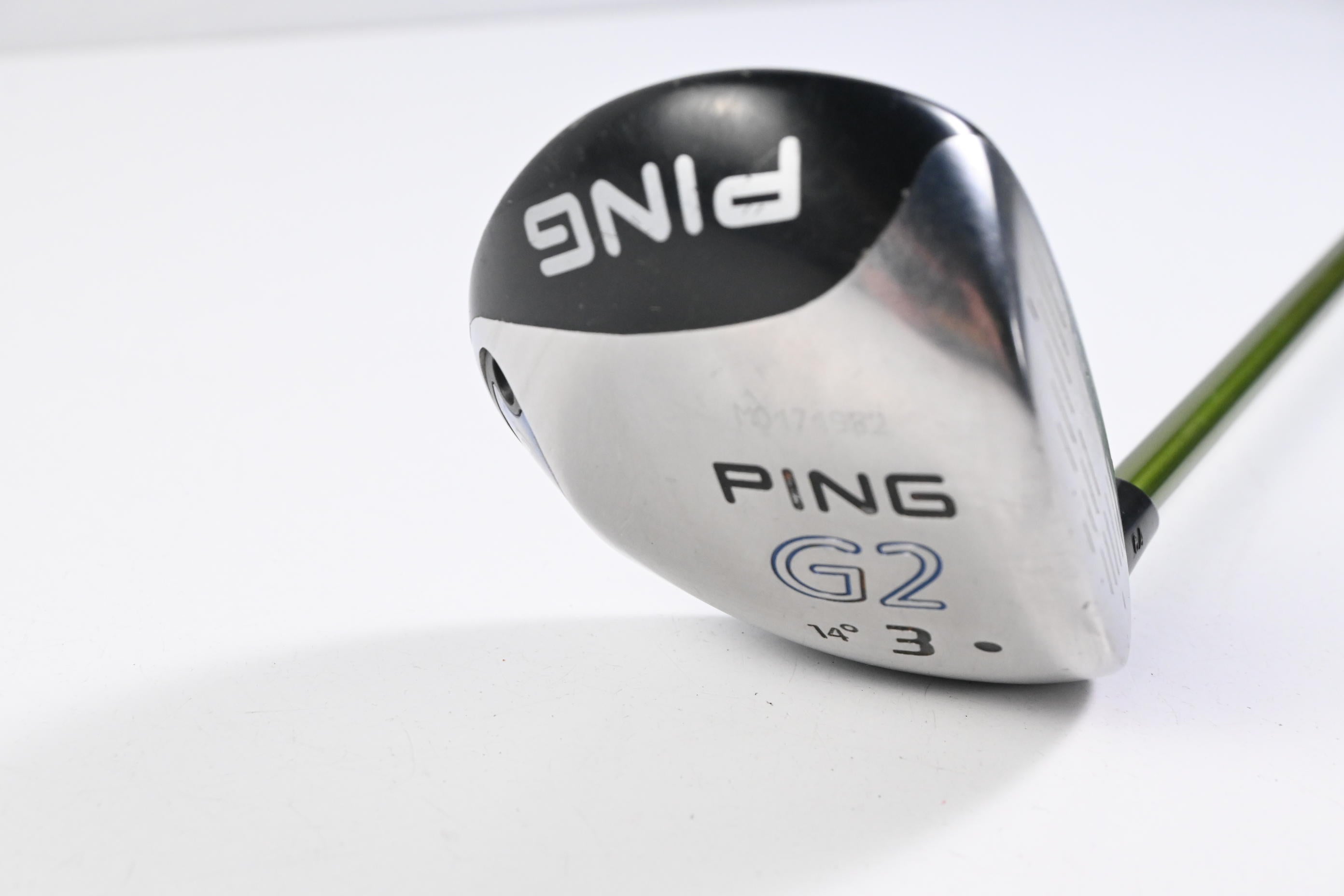 Ping G2 #3 Wood / 14 Degree / Regular Flex Aldila NV Green 65 Shaft