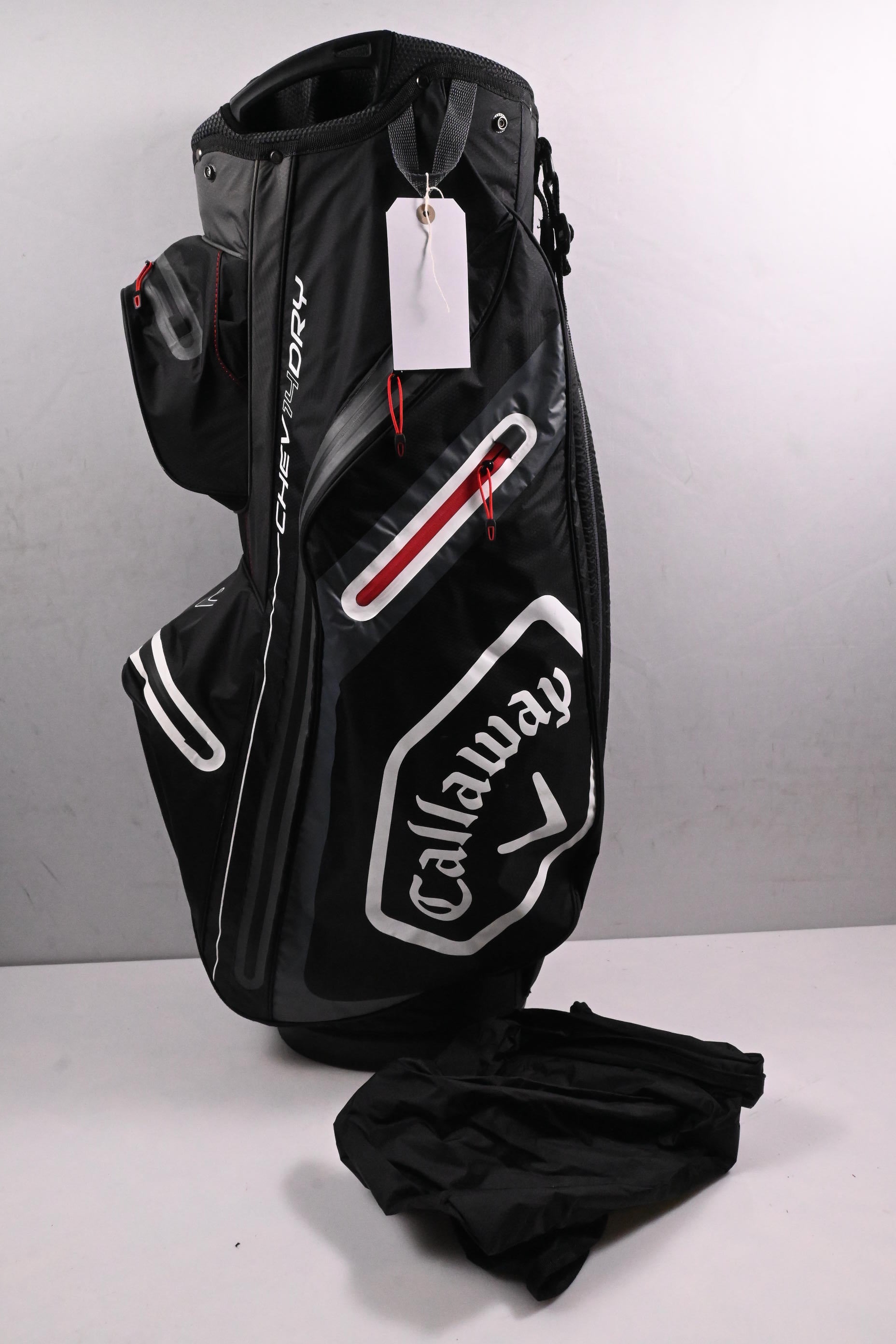 Callaway Chev 14 Dry Cart Bag / 14-Way Divider / Black, Grey