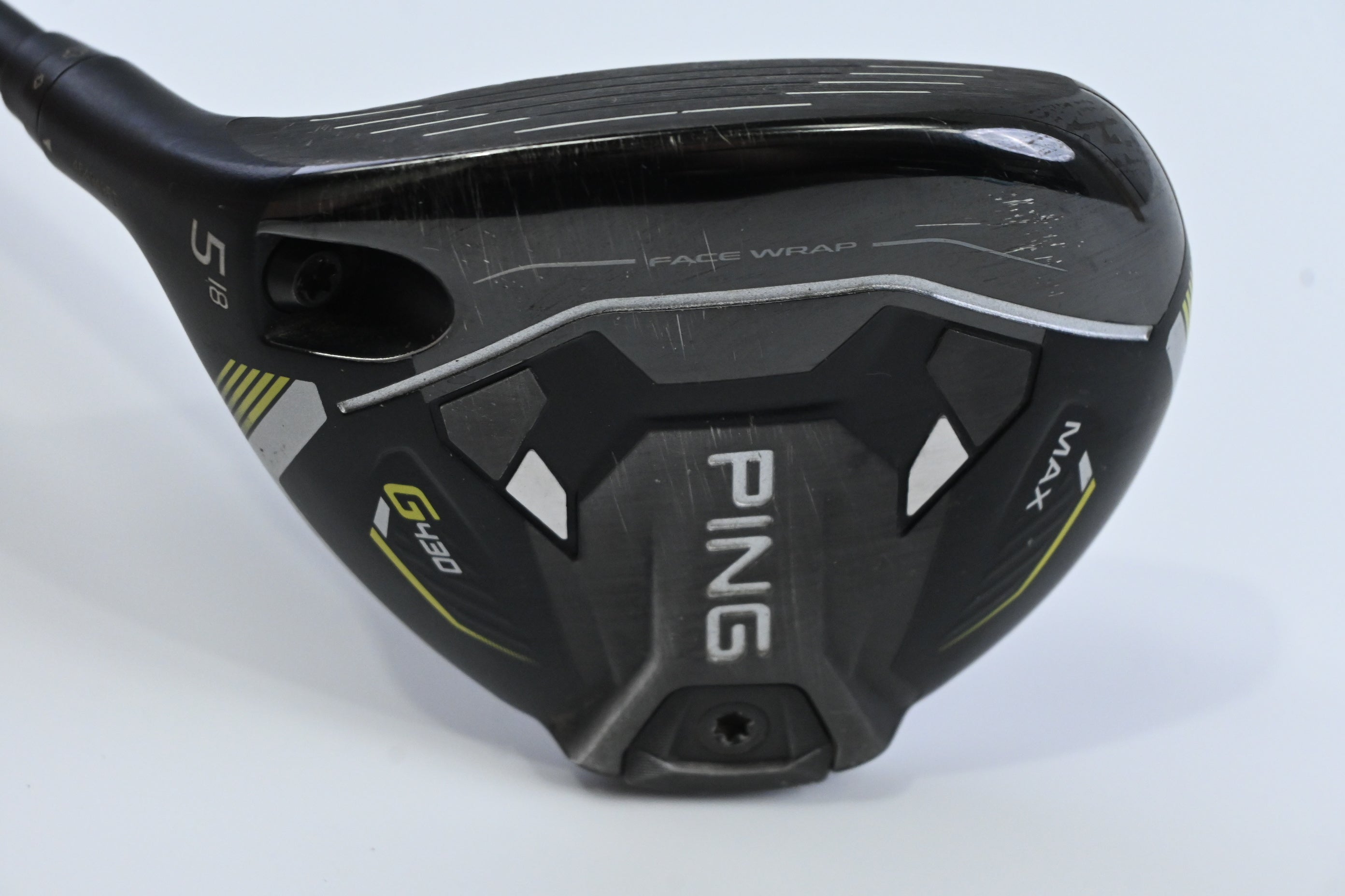 Left Hand Ping G430 Max #5 Wood / 18 Degree / Regular Flex Ping Alta CB Black 65
