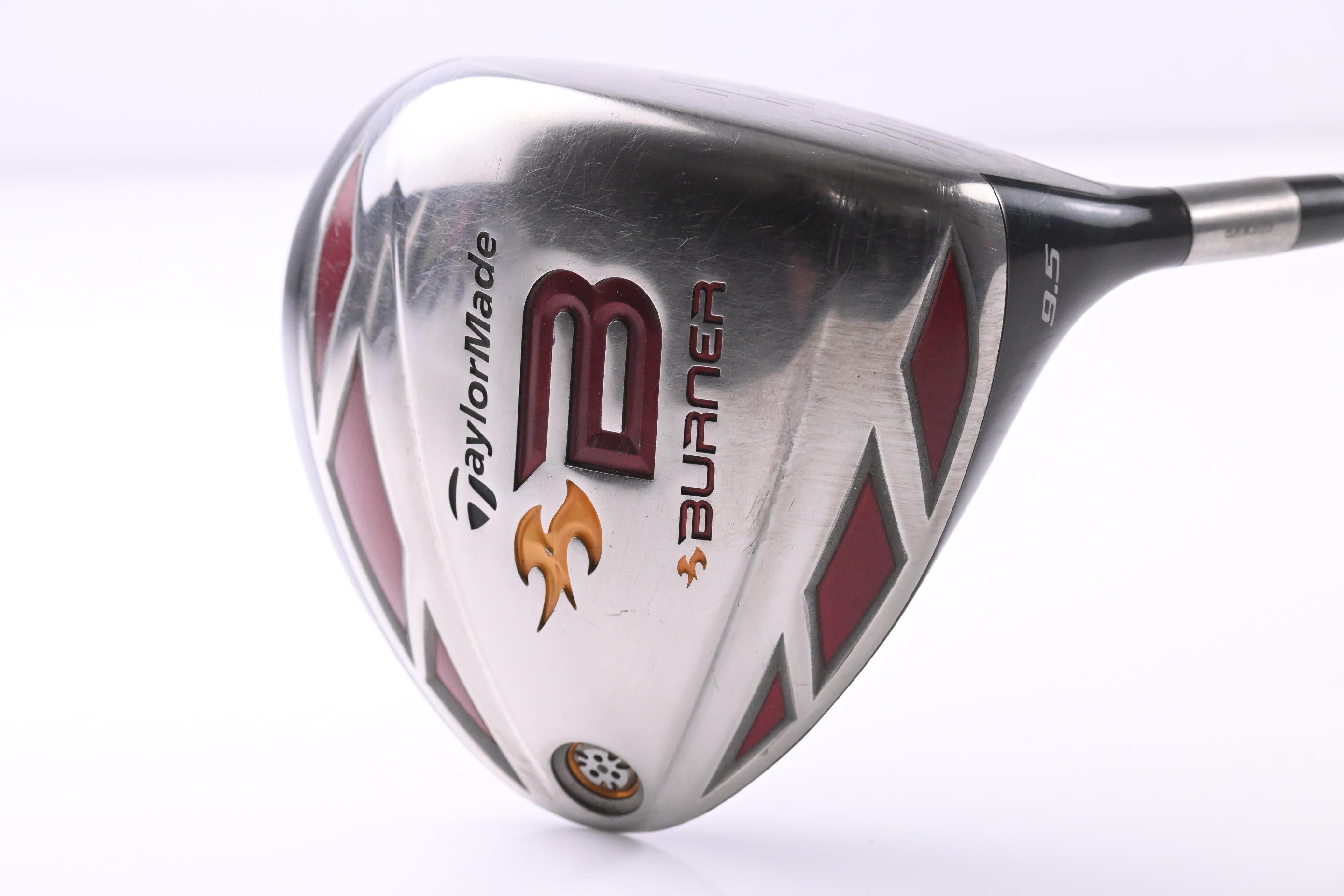 Taylormade Burner 2008 Driver / 9.5 Degree / Stiff Flex Taylormade REAX 49 Shaft