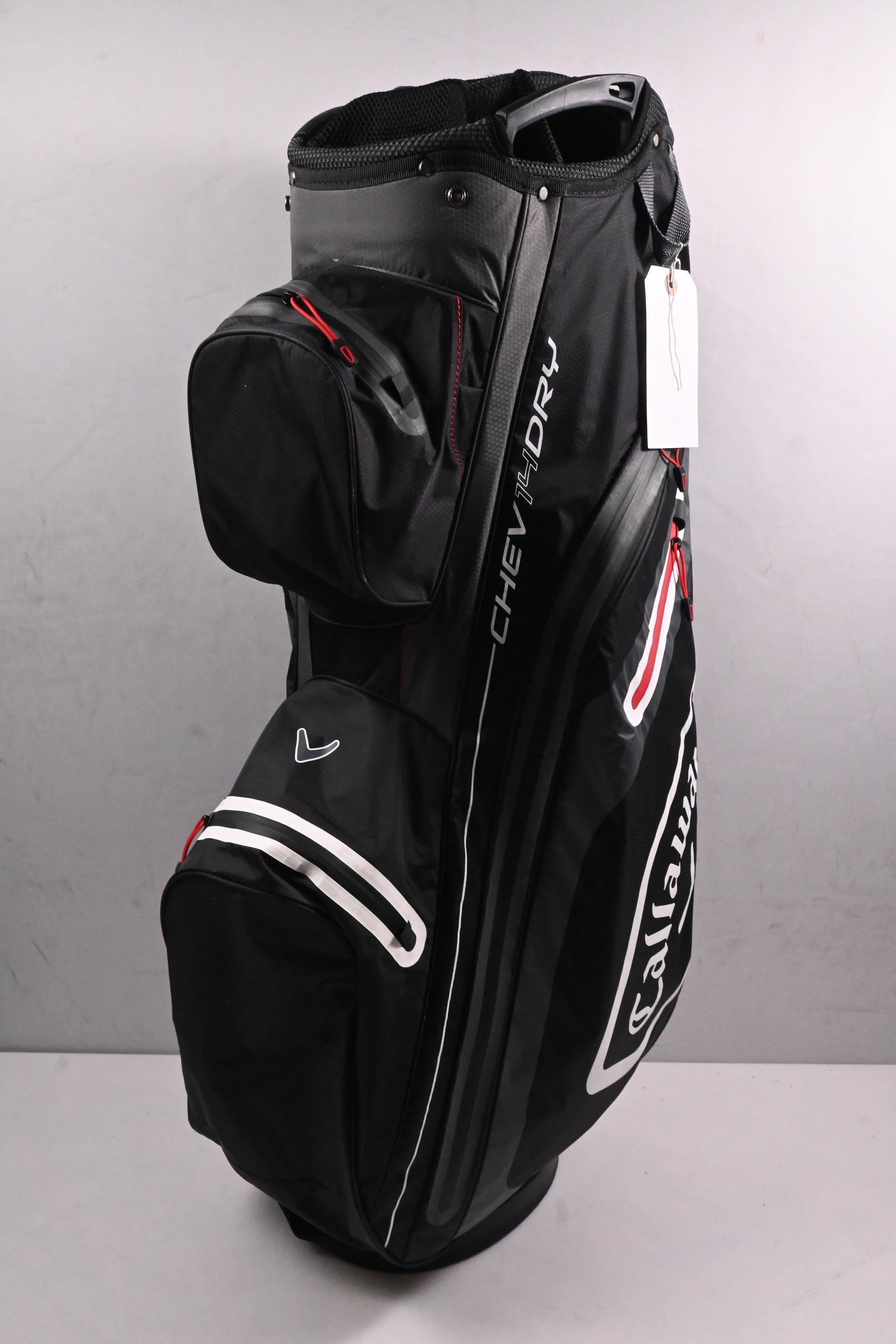 Callaway Chev 14 Dry Cart Bag / 14-Way Divider / Black, Grey