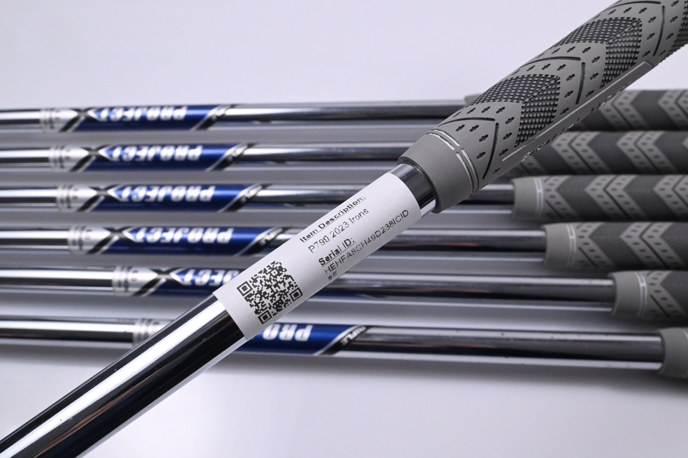 Taylormade P790 2023 Irons / 4-PW / Stiff Flex Project X Steel Shafts