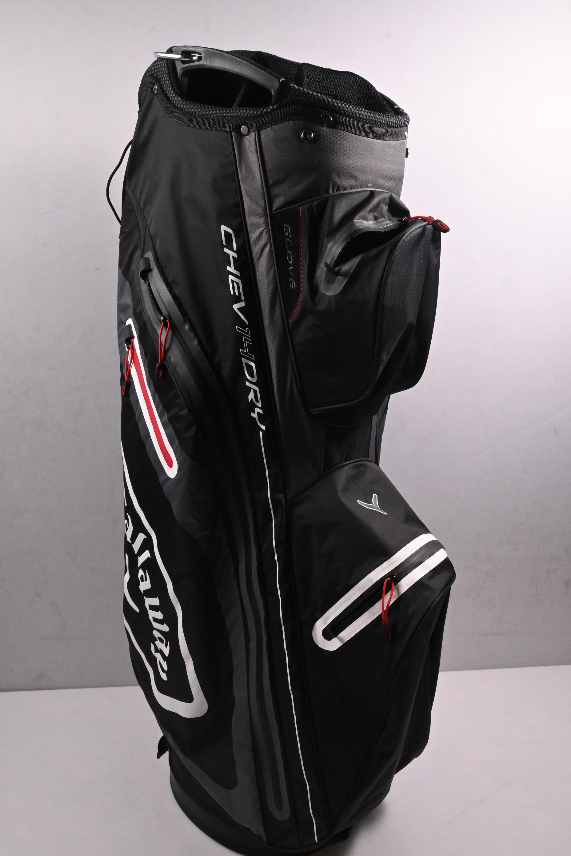 Callaway Chev 14 Dry Cart Bag / 14-Way Divider / Black, Grey