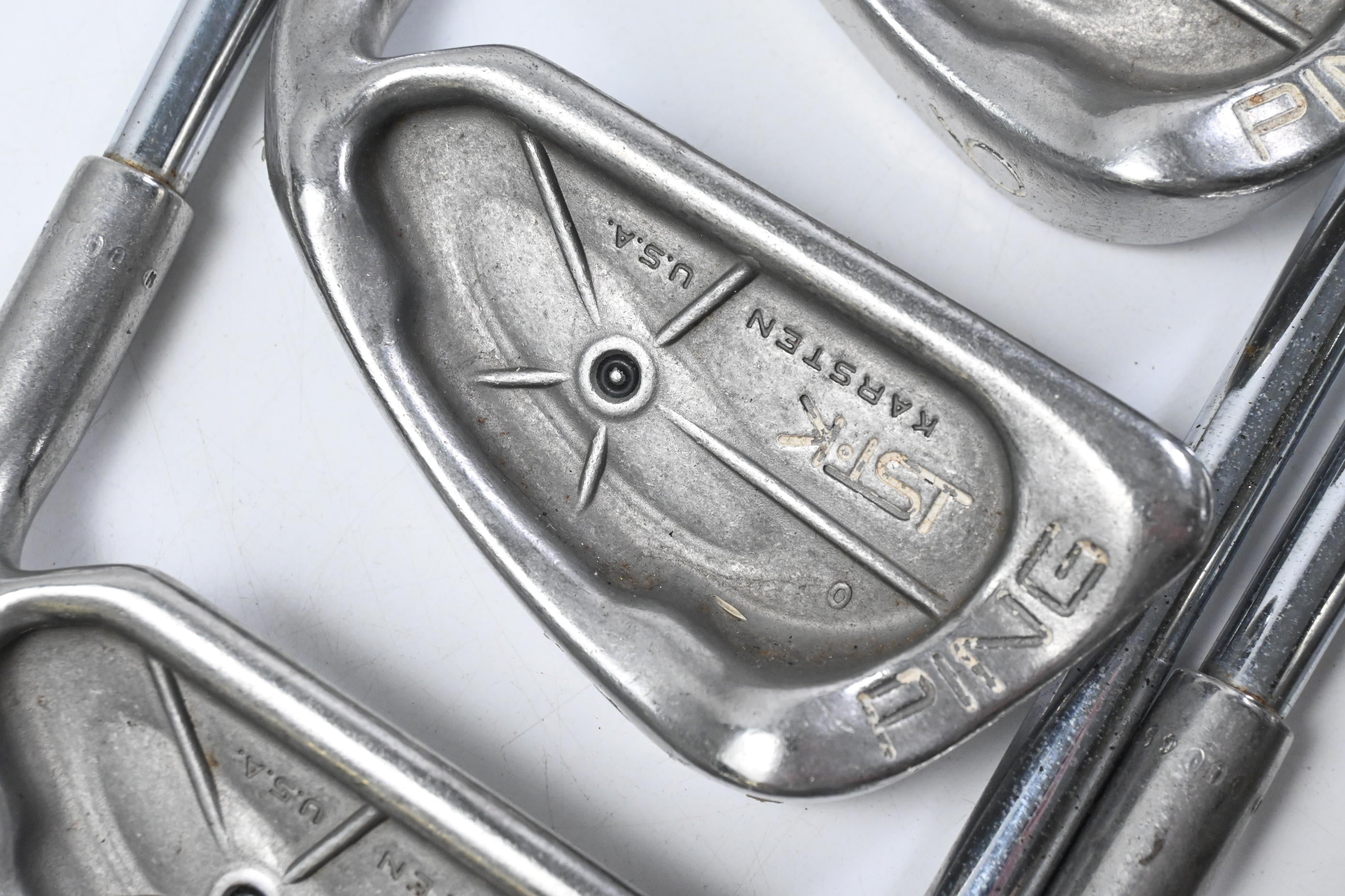 Ping ISI-K Irons / 4-PW / Black Dot / Stiff Flex Ping Cushin JZ Red Shafts