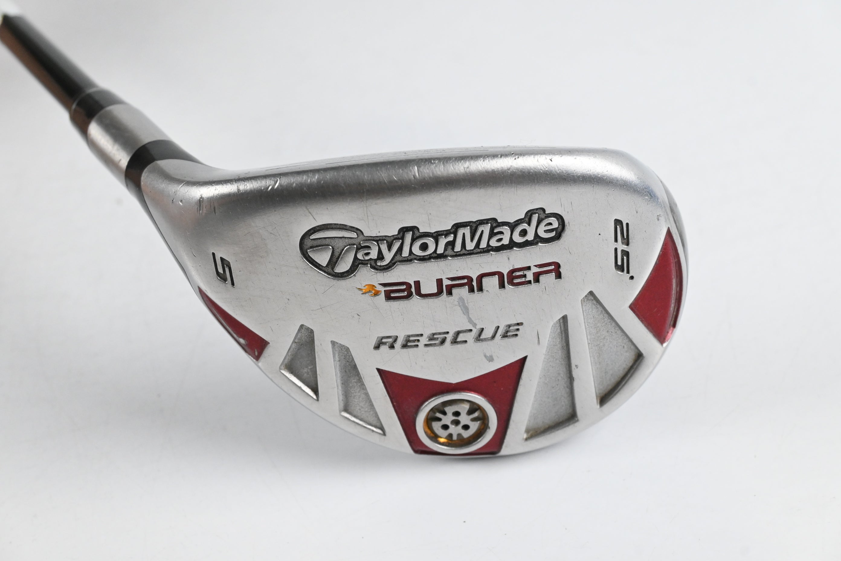 Left Hand Taylormade Burner 2007 #5 Hybrid / 25 Degree / Regular Flex REAX 65