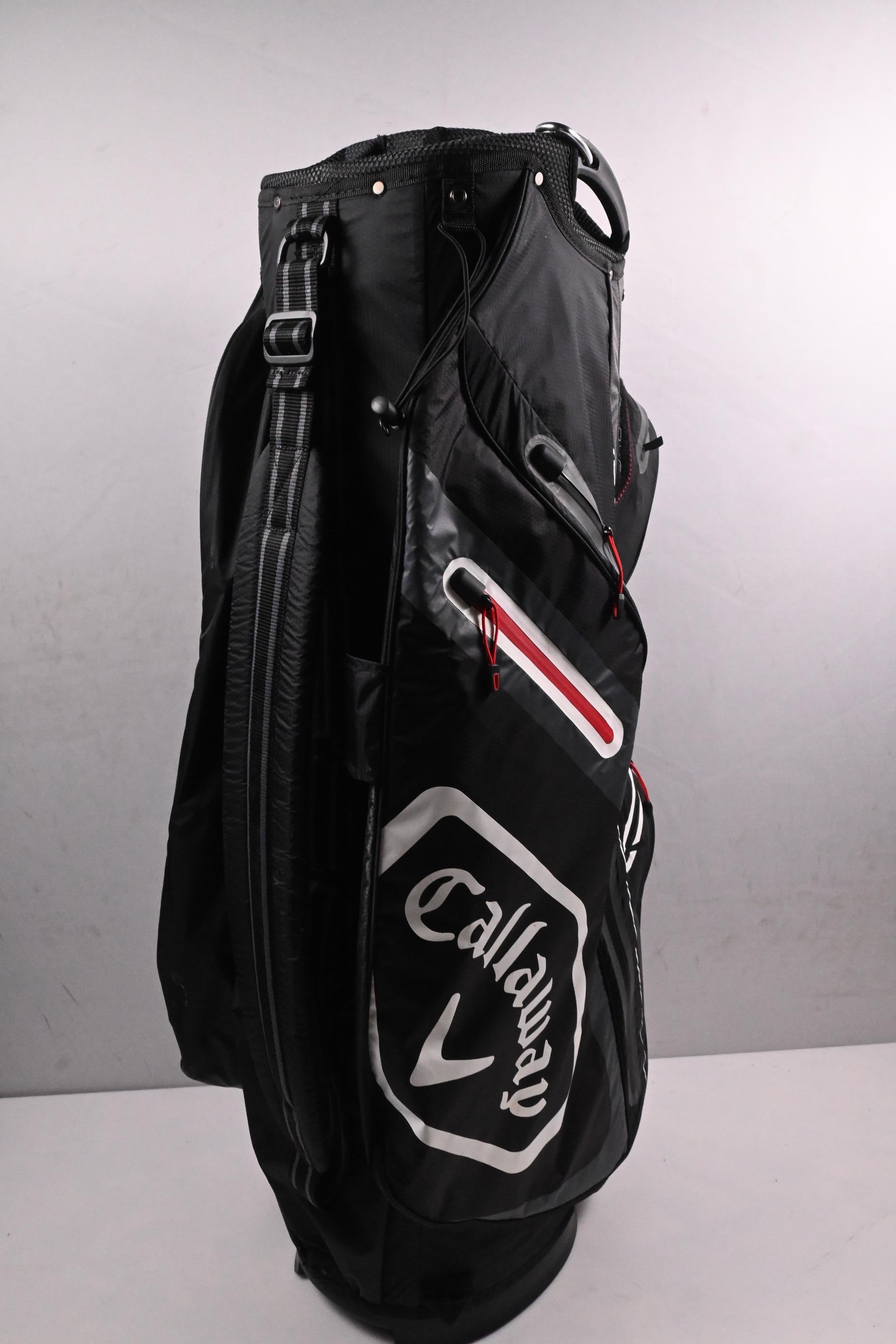 Callaway Chev 14 Dry Cart Bag / 14-Way Divider / Black, Grey