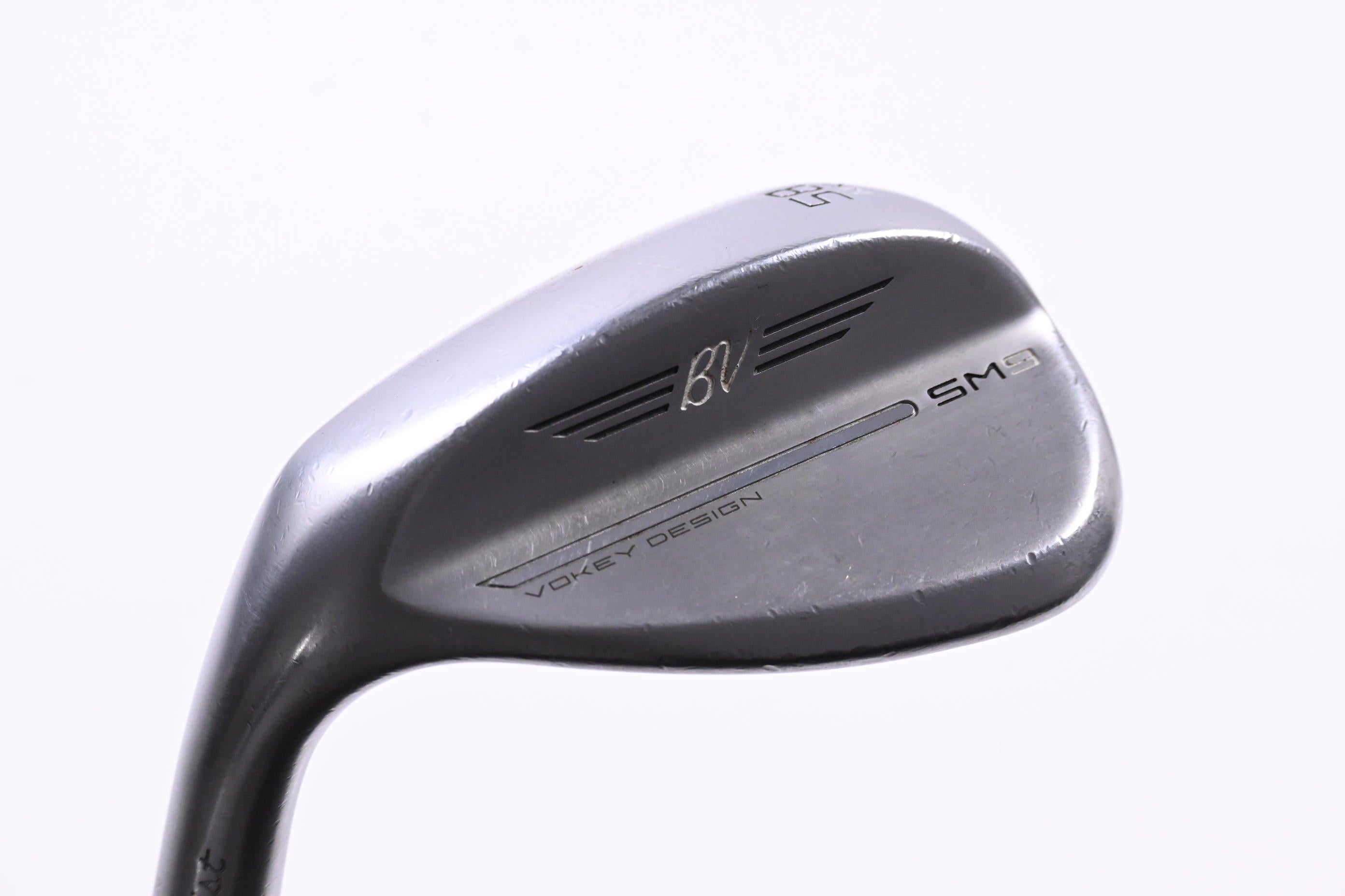 Left Hand Titleist Vokey SM9 Lob Wedge / 58 Degree / Wedge Flex Vokey SM9 Shaft