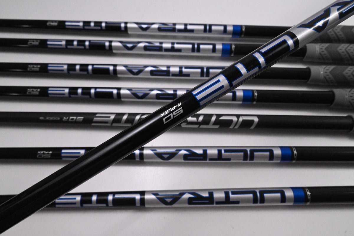 Cobra T-Rail Hybrid Combo Irons / 4-5H+6-PW+SW / Regular Flex Ultralite 50