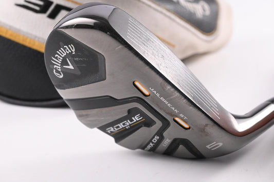 Callaway Rogue ST Max Os Lite #5 Hybrid / 27 Degree / Senior Flex Cypher 50
