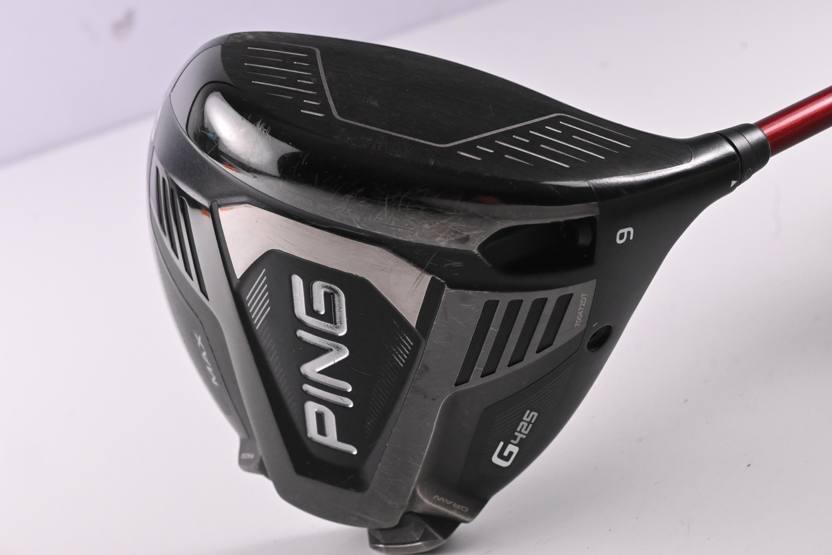 Ping G425 Max Driver / 9 Degree / Stiff Flex Denali Red 60 Shaft