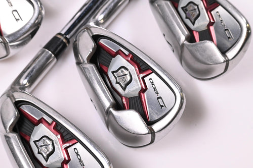 Wilson D200 Irons / 7-PW+SW / Uniflex True Temper SL 85 Shafts