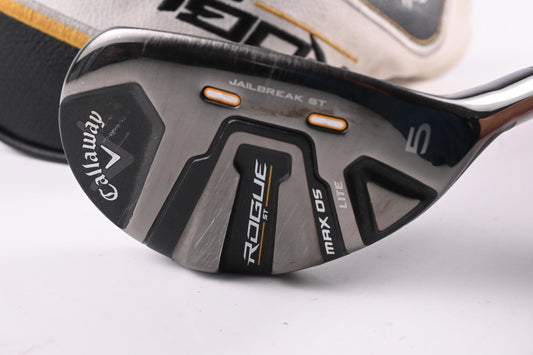Callaway Rogue ST Max Os Lite #5 Hybrid / 27 Degree / Senior Flex Cypher 50