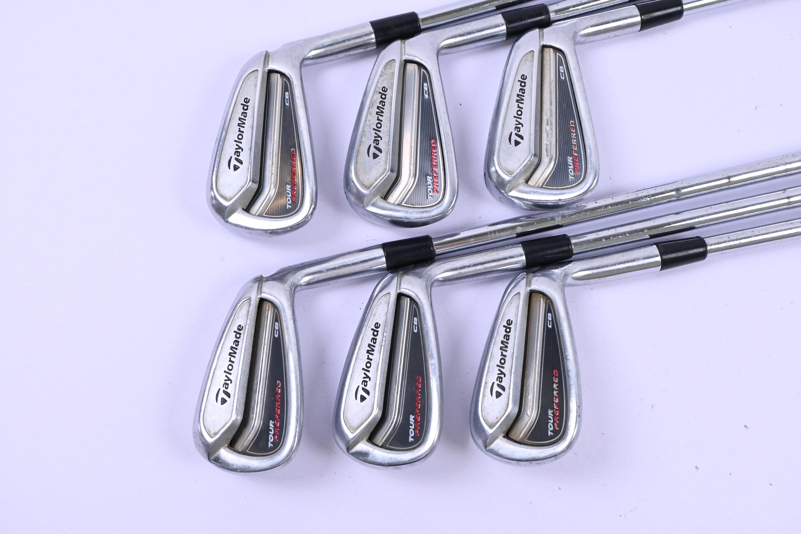 Taylormade Tour Preferred CB 2014 Irons / 5-PW / Regular Flex KBS Tour Shafts