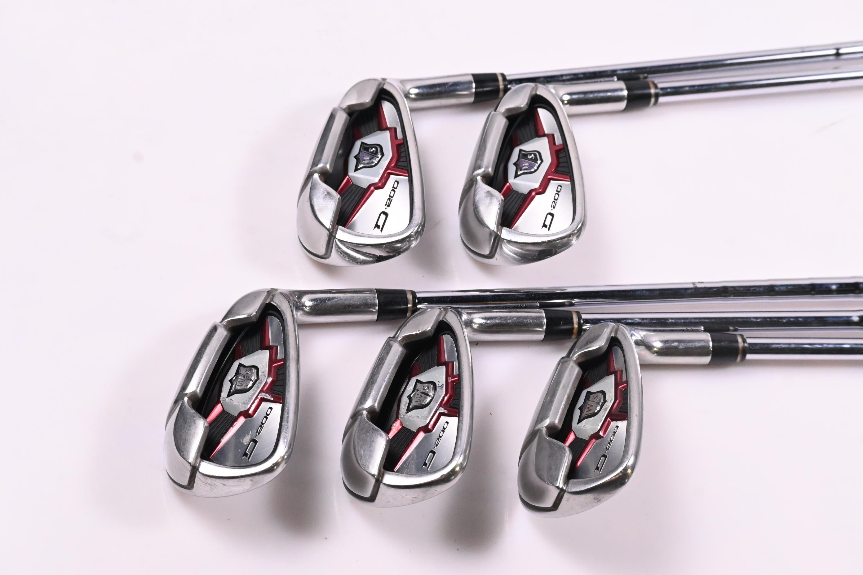 Wilson D200 Irons / 7-PW+SW / Uniflex True Temper SL 85 Shafts