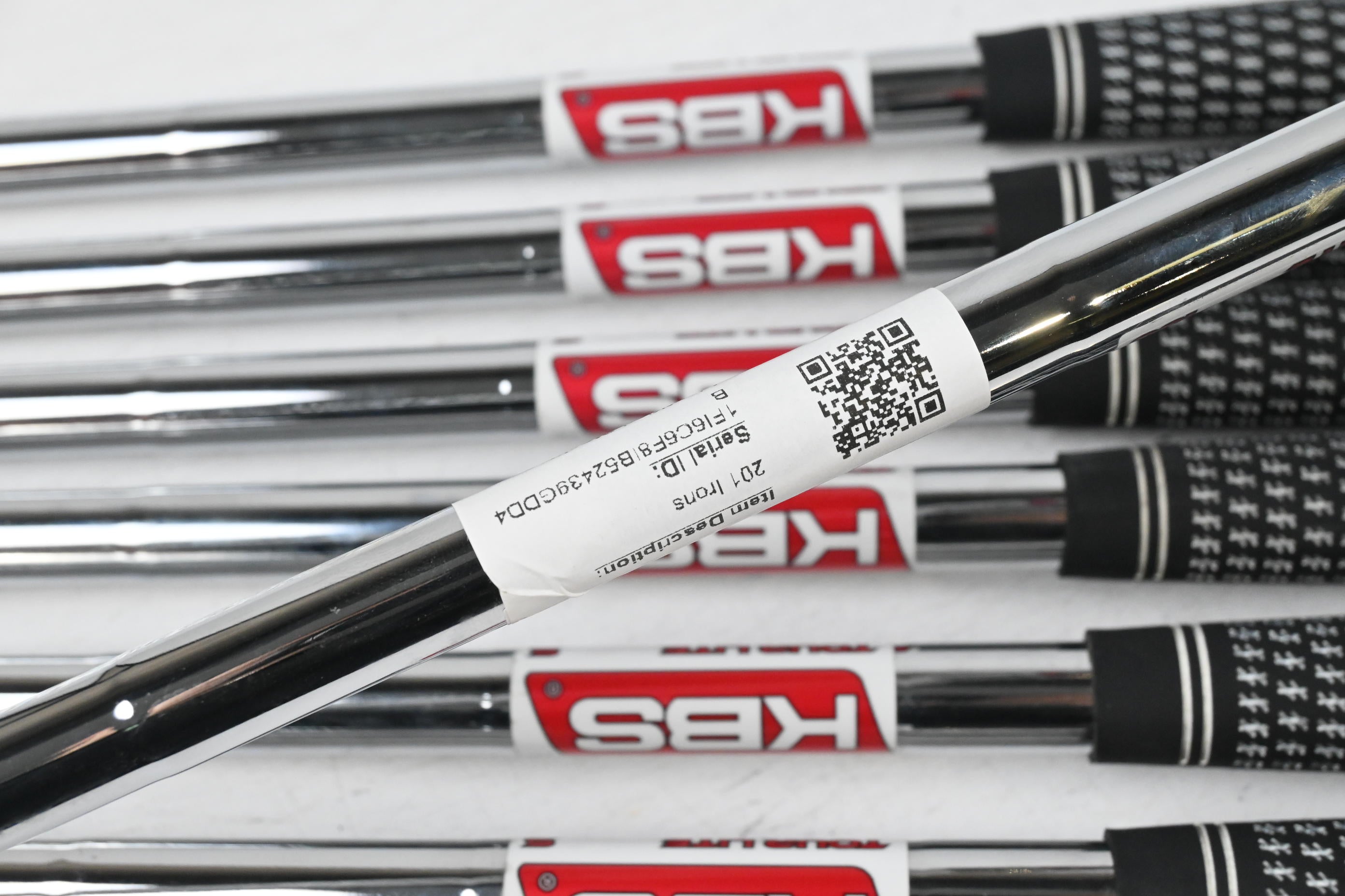 Takomo 201 Irons / 4-PW / Stiff Flex KBS Tour Lite 100 Shafts