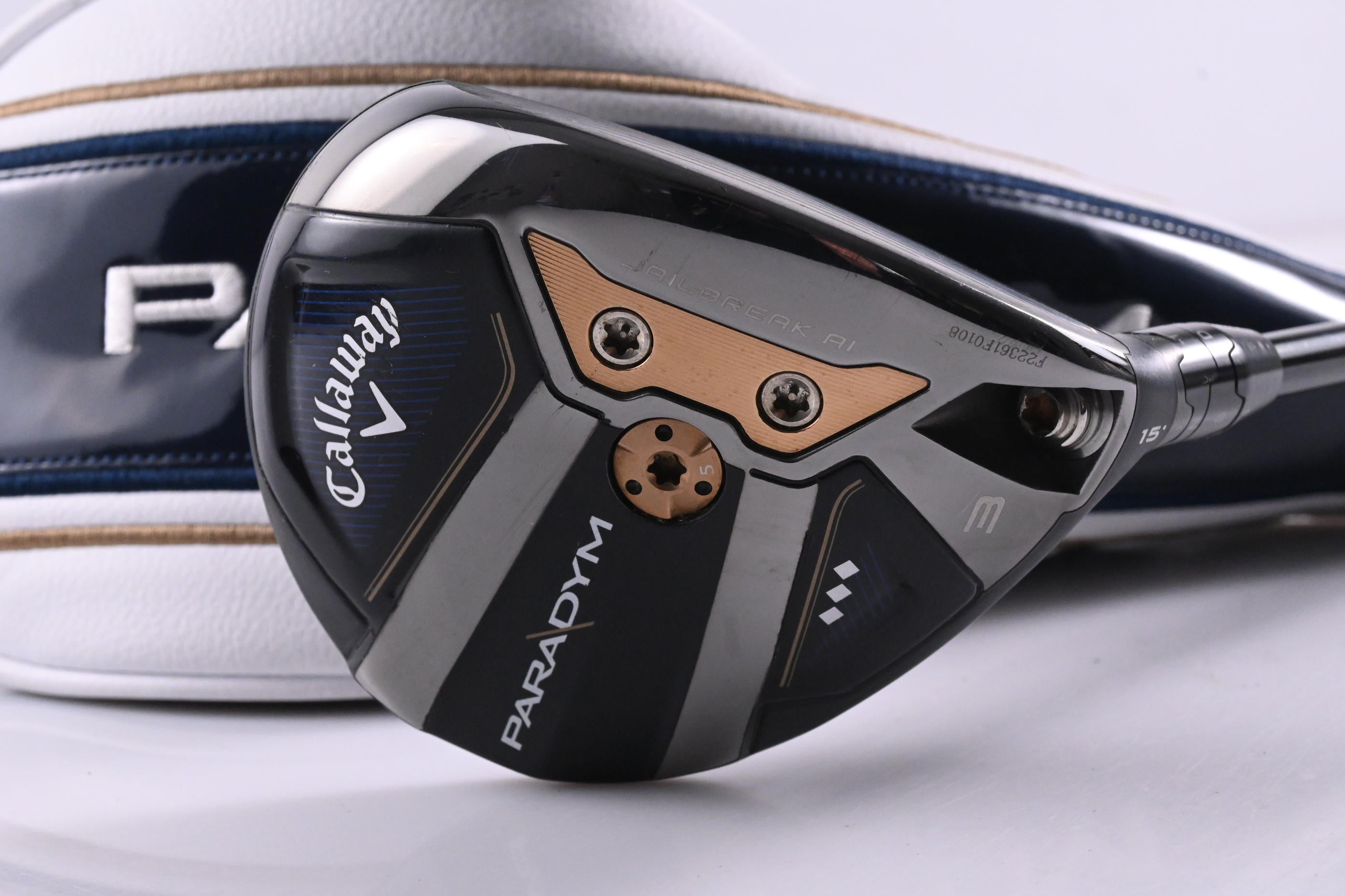 Callaway Paradym Triple Diamond #3 Wood / 15 Degree / Stiff Flex Kai'li White 70