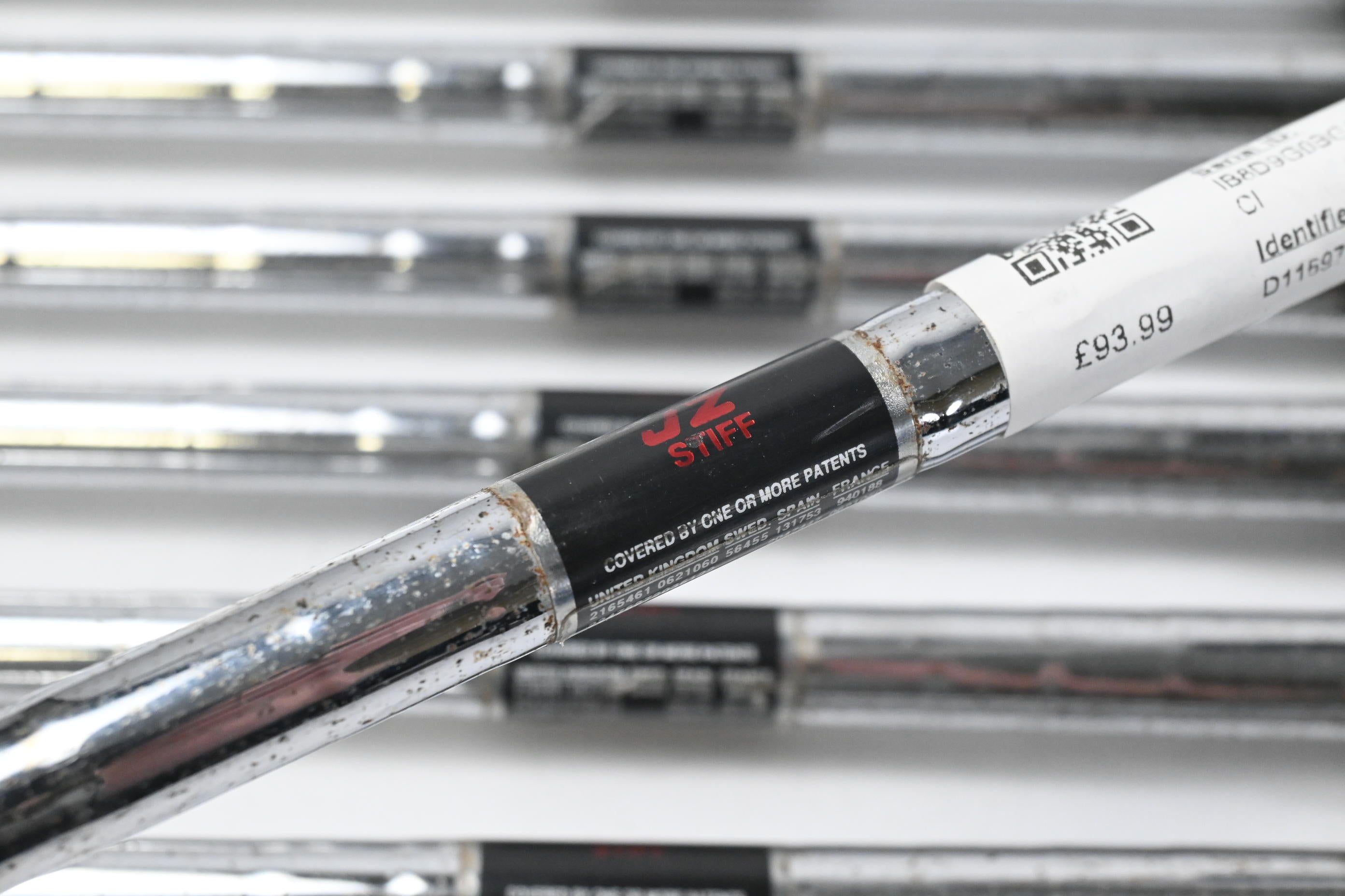 Ping ISI-K Irons / 4-PW / Black Dot / Stiff Flex Ping Cushin JZ Red Shafts