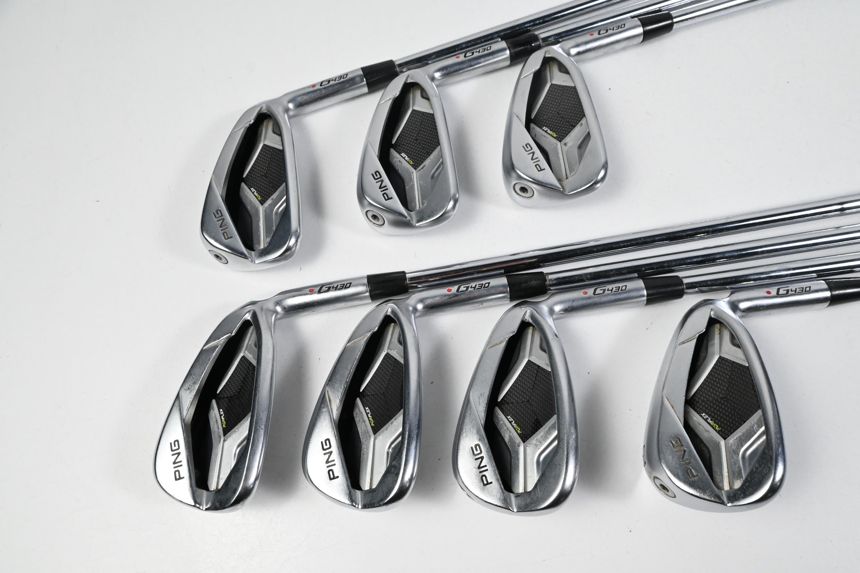 Ping G430 Irons / 5-PW+GW / Regular Flex N.S.Pro Modus3 Tour 105 Shafts
