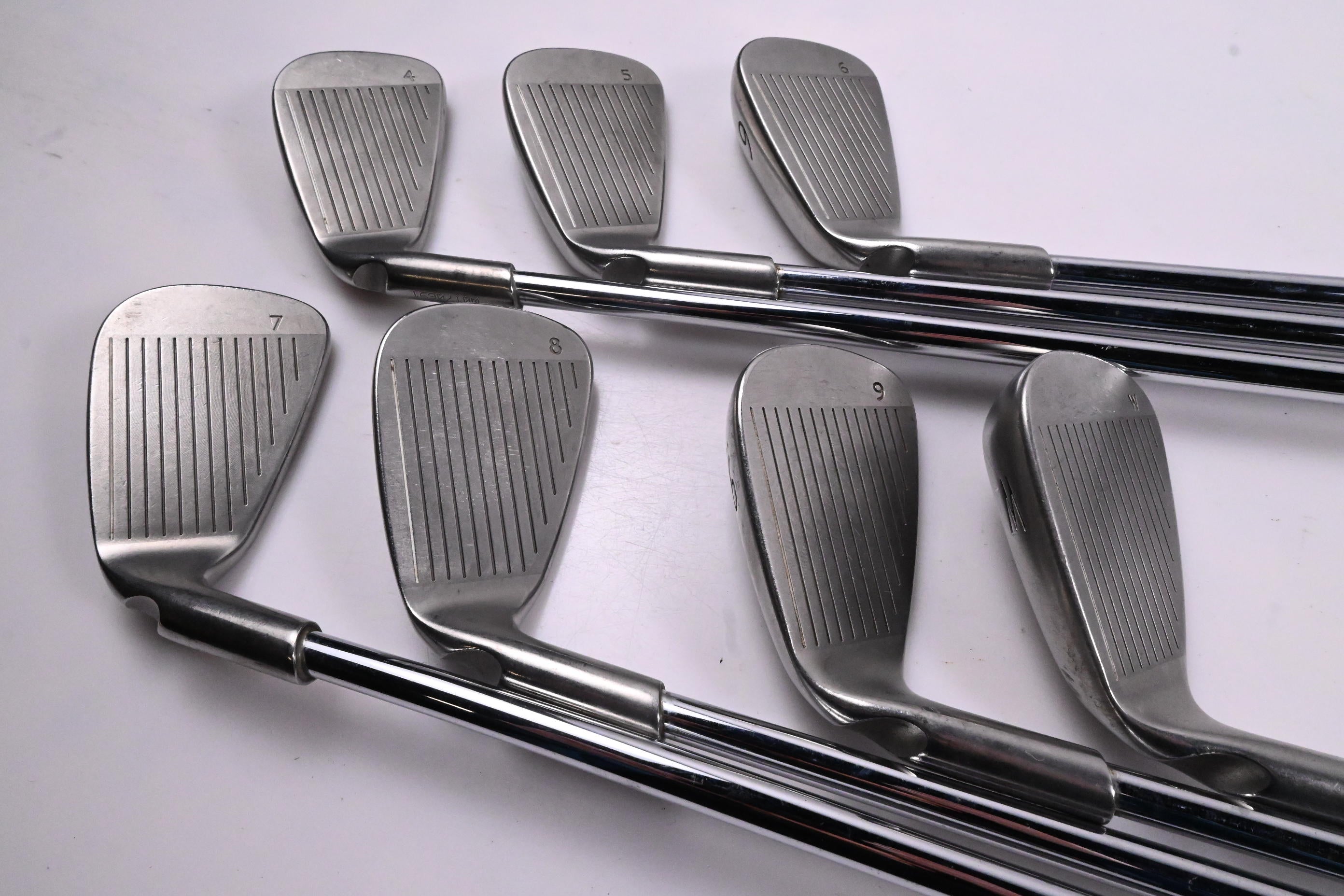 Ping i15 Irons / 4-PW / Red Dot / Stiff Flex Ping AWT Shafts