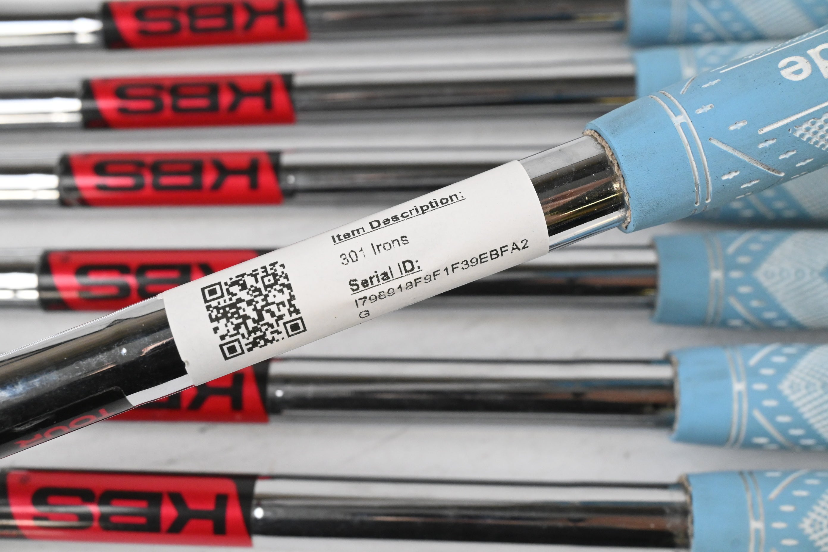 Takomo 301 Irons / 4-PW / X-Flex KBS Tour 130 Shafts