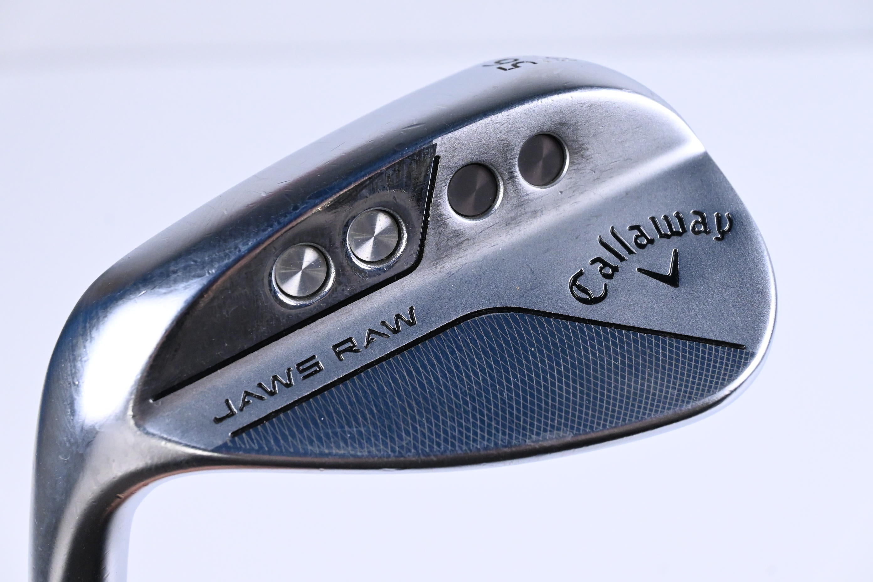 Left Hand Callaway Jaws Raw Sand Wedge / 56 Degree / Wedge Flex Dynamic Gold