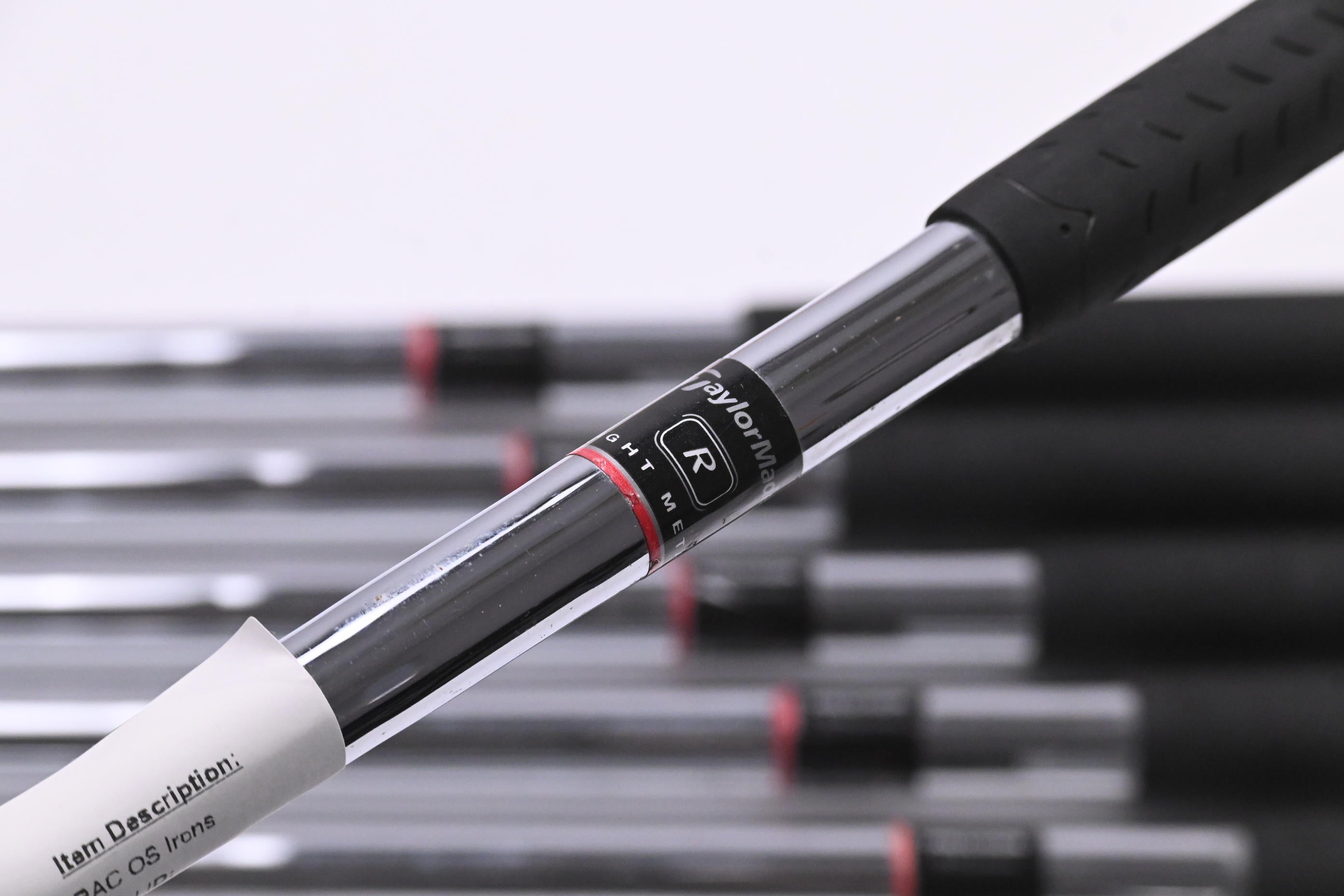 Taylormade RAC OS Irons / 3-8 / Regular Flex RAC Shafts