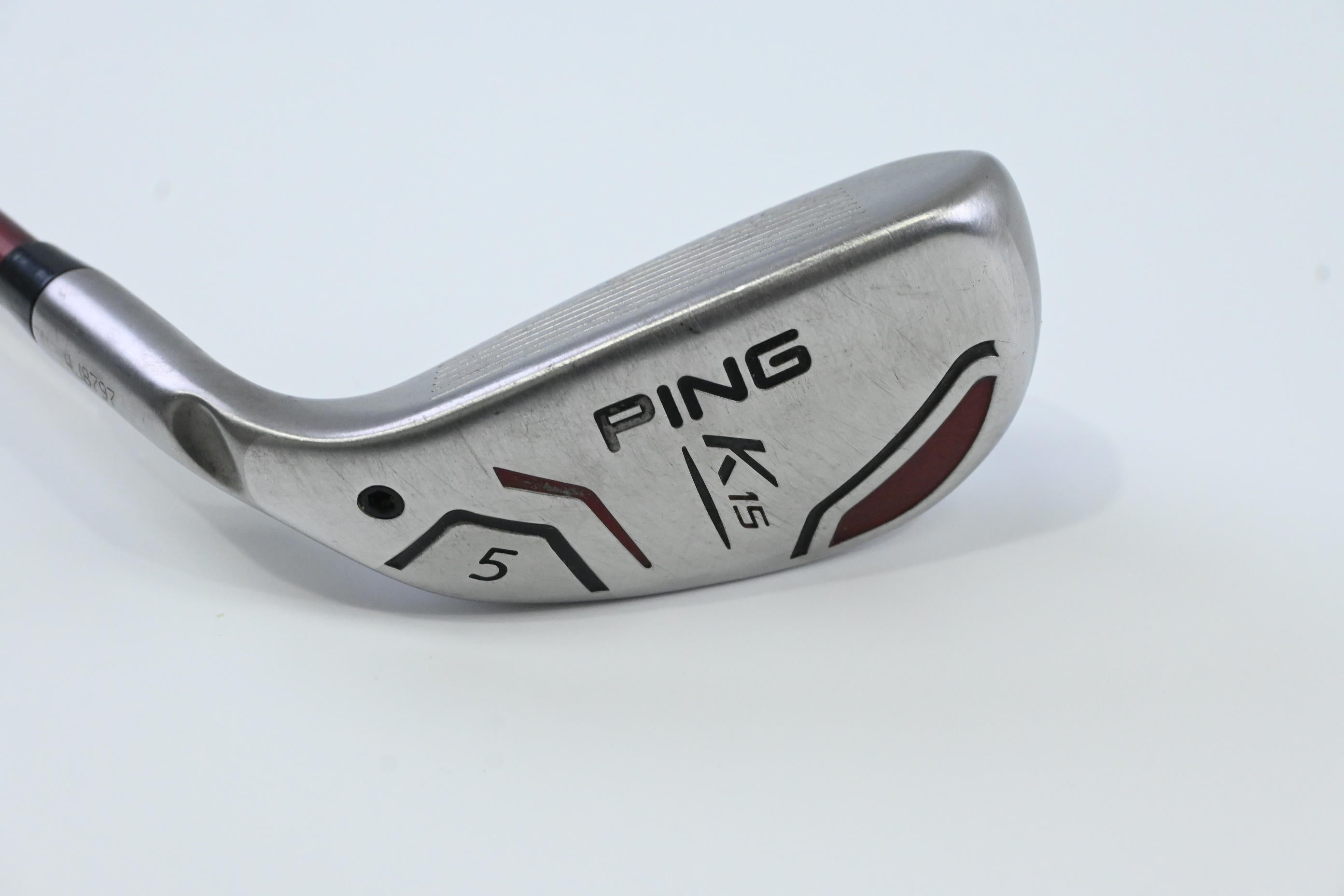 Left Hand Ping K15 #5 Hybrid / 27 Degree / Regular Flex Ping TFC 149 Shaft