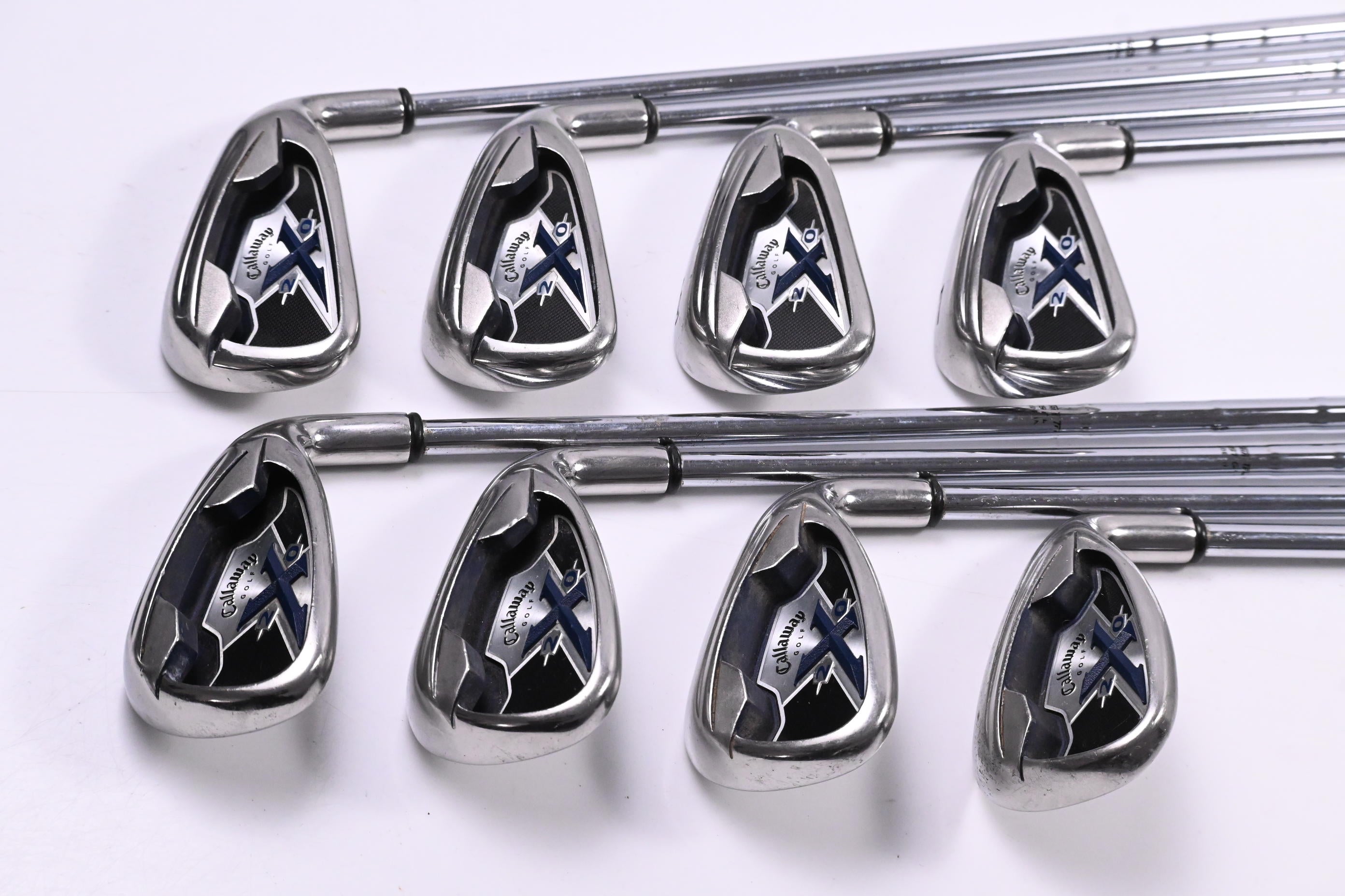 Callaway X-20 Irons / 4-PW+SW / Uniflex Callaway X-20 Shafts